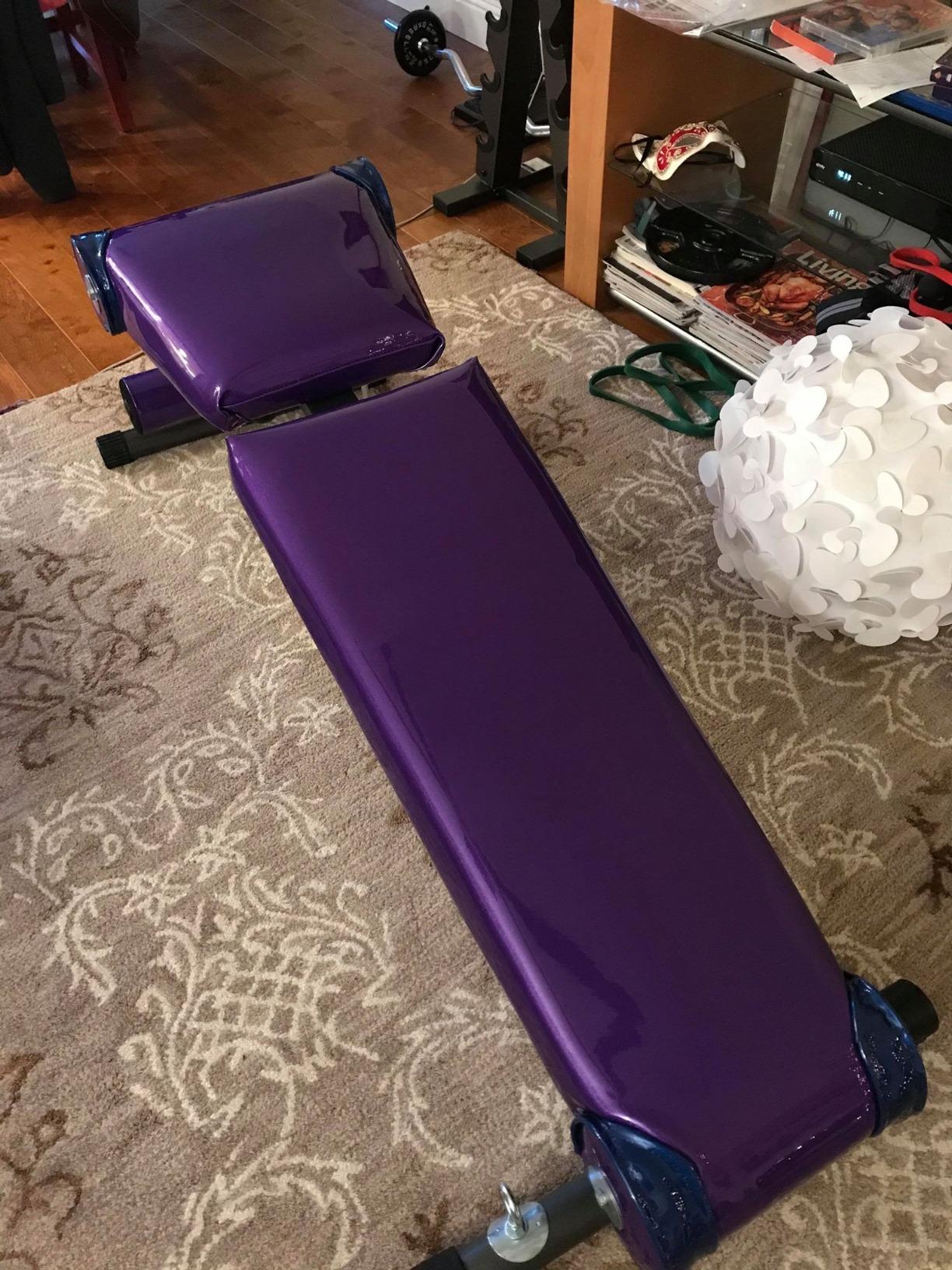 Fitness Reality Adjustable Weight Bench, Press for Incline Decline Workouts & Strength Training - Foldable for Home Gym - 800 Pound Capacity - Customer Photo 1