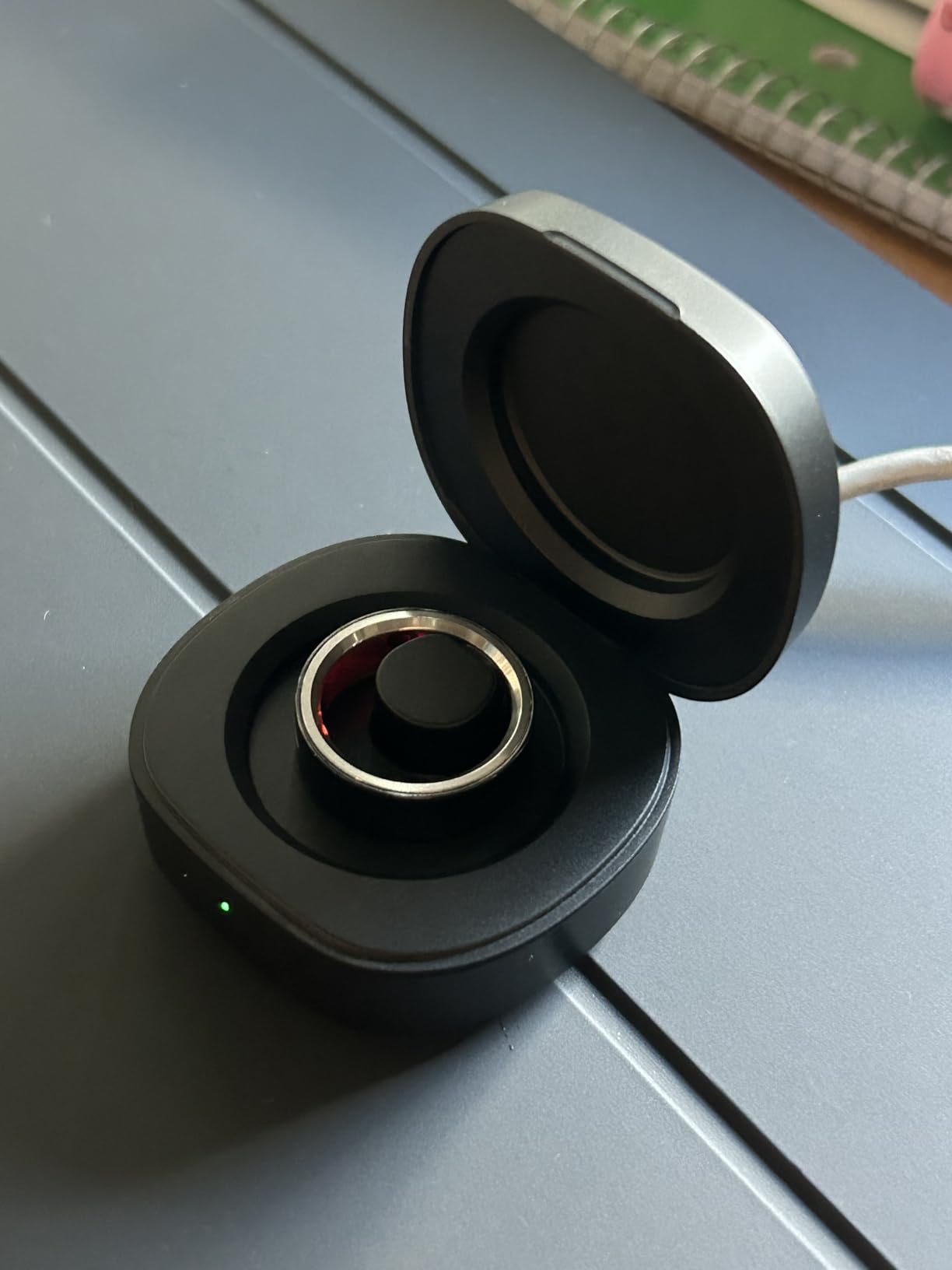 Ring Gen 1, Smart Ring with Sleep & Health Monitoring, Vibration Alerts, No APP Subscription, 6-Day Battery Life, Stress/Temperature/Emotion/Women's Health Tracker - Customer Photo 1