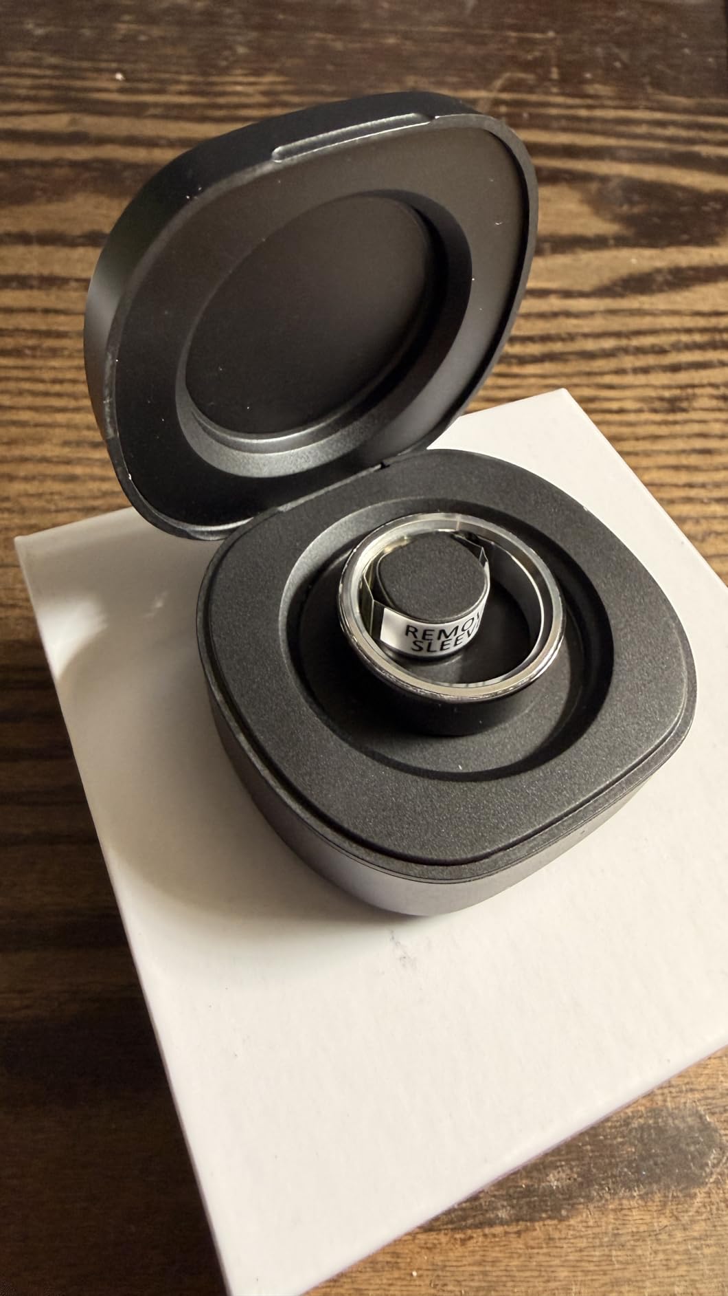 Ring Gen 1, Smart Ring with Sleep & Health Monitoring, Vibration Alerts, No APP Subscription, 6-Day Battery Life, Stress/Temperature/Emotion/Women's Health Tracker - Customer Photo 2