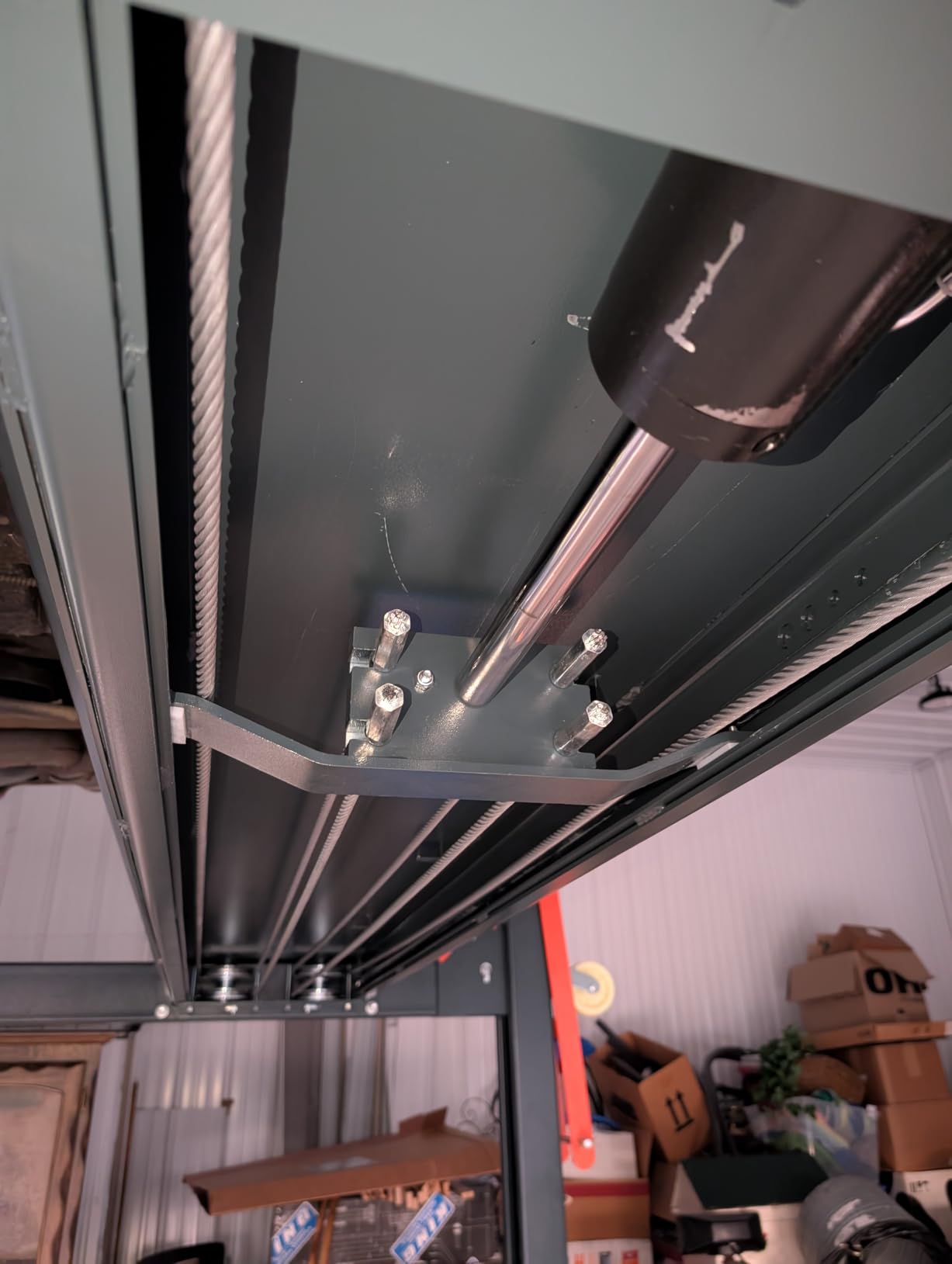 KATOOL 8500lbs 4/Post Car Lift Parking Lift with Double Locks More Safety Extra Height Width Length 70.8