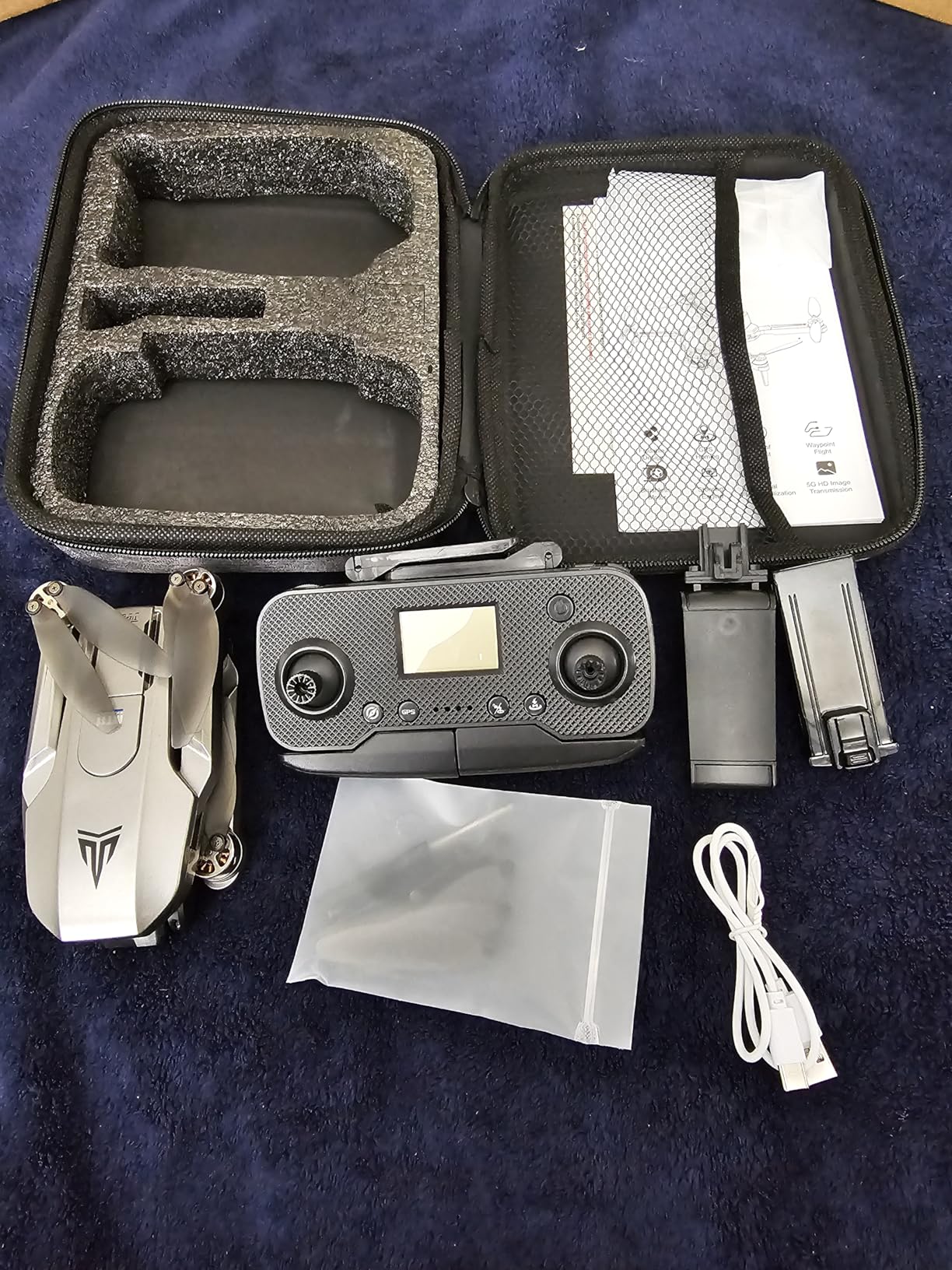 GPS Drone with Dual 2K QHD Cameras for Beginners, Adults & Kids, Brushless Motor with WiFi FPV, Under 249g, 90° Adjustable Lens, Optical Flow, Auto Return, 5G Transmission, Gesture Photos, Altitude Hold, 40-Min Flight, Foldable — RC Quadcopter Gift - Customer Photo 2