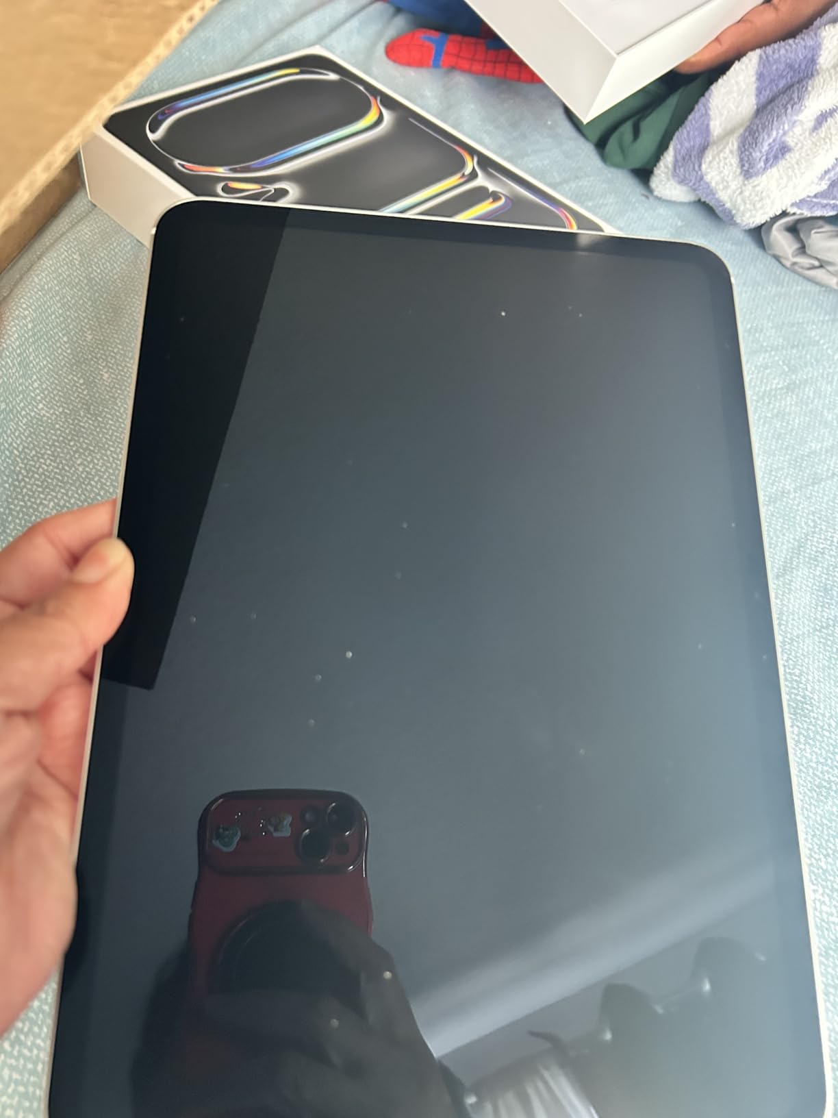 Apple iPad Pro 11-inch (M5): Ultra Retina XDR Display, 256GB, Landscape 12MP Front Camera/12MP Back Camera, LiDAR Scanner, Wi-Fi 7 with Apple N1, Face ID, All-Day Battery Life — Space Black - Customer Photo 2