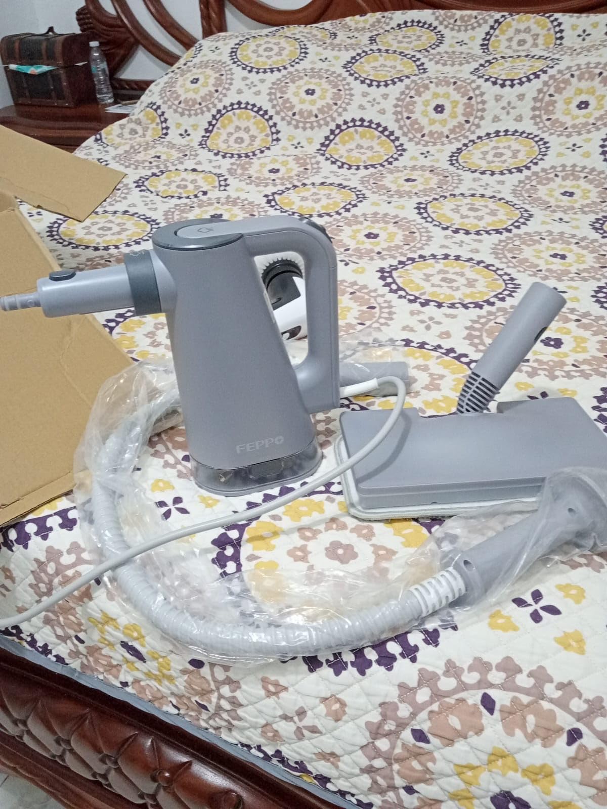 FEPPO Steam Mop & Detachable Handheld Steam Cleaner for Home and Floor Cleaning, 15s Heat-Up, 230°F Floor Steamer for Deep Cleaning with Multi-purpose Attachments Hardwood Floors, Tile, Grout, Furniture - Customer Photo 2