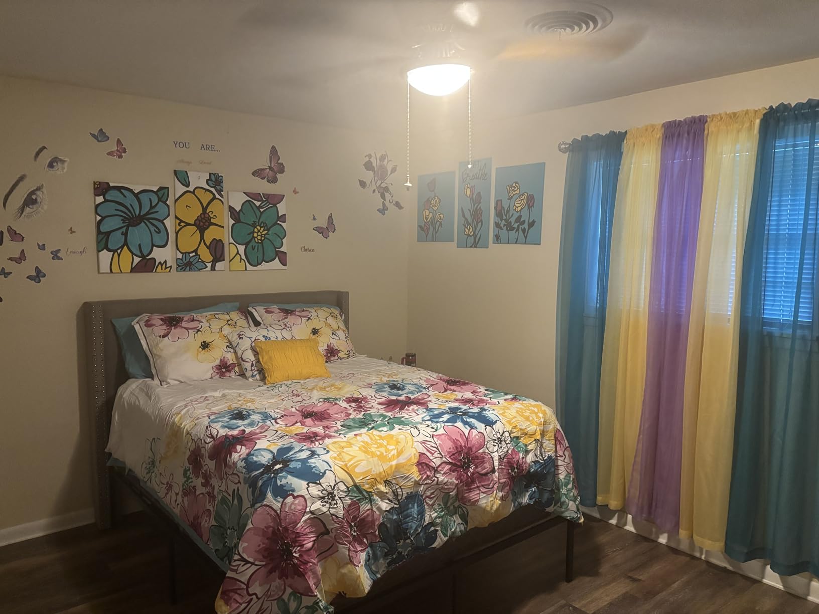 Allewie Queen Bed Frame, 14 inch Metal Platform Beds with Storage Space, No Box Spring Needed and Easy Assembly, Black - Customer Photo 1