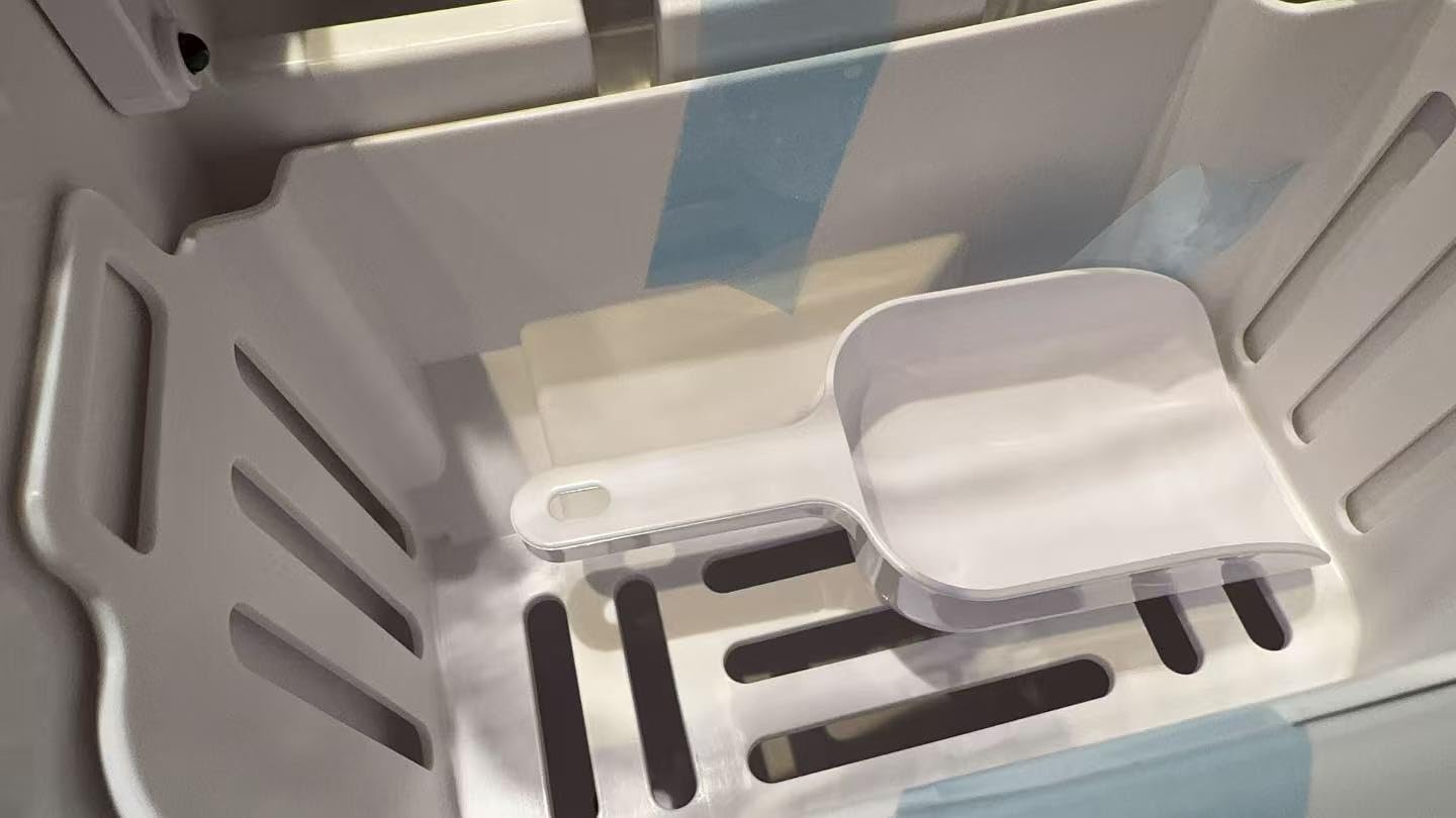 NEWBULIG Ice Makers Countertop with Handle, Portable Ice Machine, 9 Bullet Cubes in 6 Mins, 26lbs in 24Hrs, Auto-Cleaning, with Basket and Scoop, for Home, Kitchen, RV, Camping, Black - Customer Photo 2