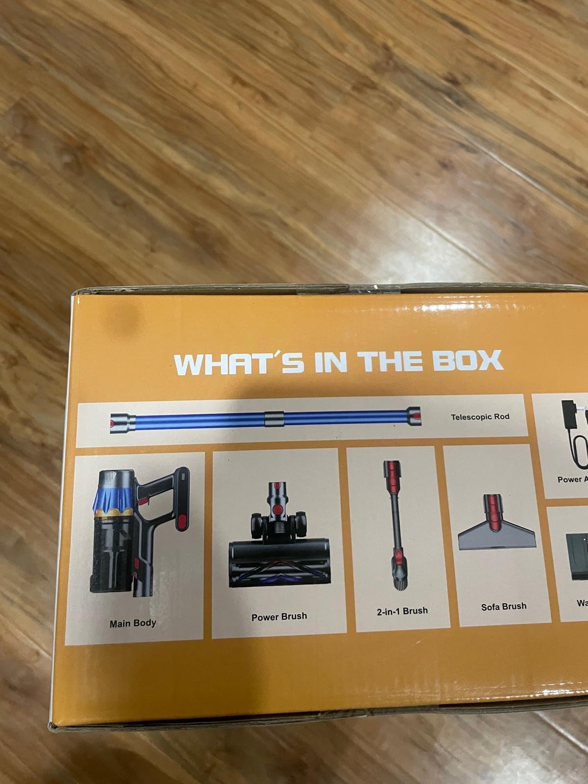 Cordless Vacuum Cleaner,Upgraded 50KPA 600W 70 Mins Stick Vacuum with Self-Standing,Touch Screen, Rechargeable, Lightweight,Anti-tangle Wireless Vacumm,Vacuum Cleaners for Home/Pet Hair/Carpets/Floors - Customer Photo 2