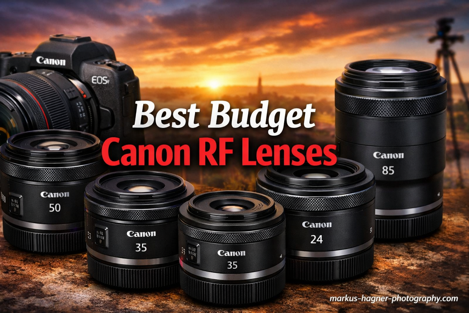 Best Budget Canon RF Lenses