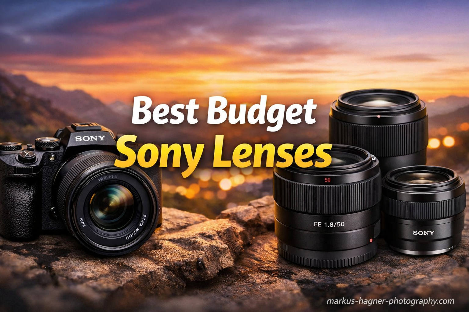 Best Budget Sony Lenses
