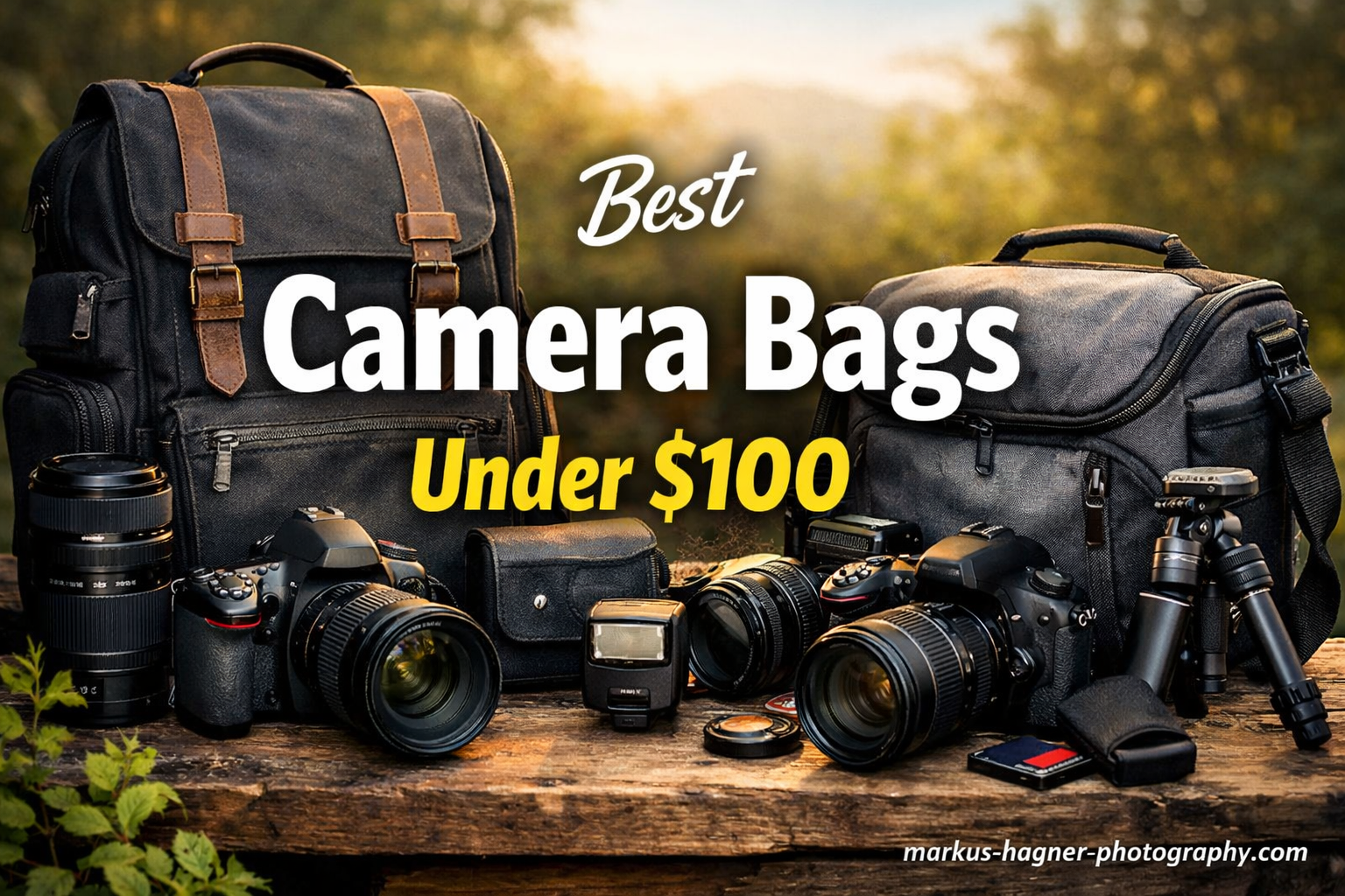 Best Camera Bags Under $100
