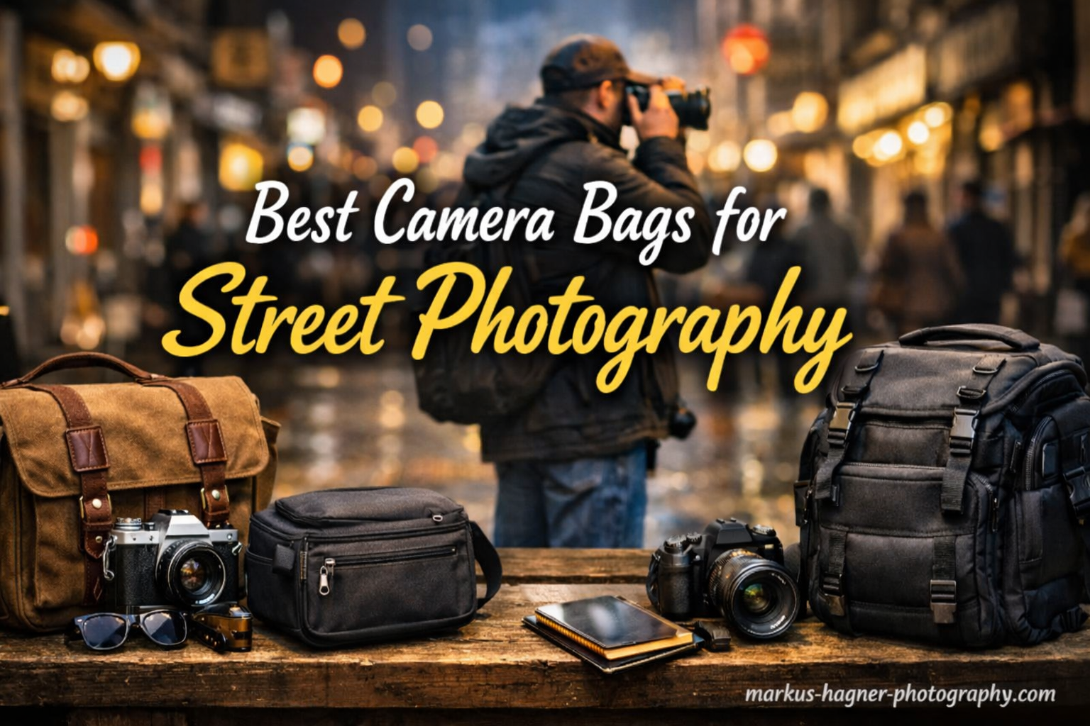 Best Camera Bags for Street Photography