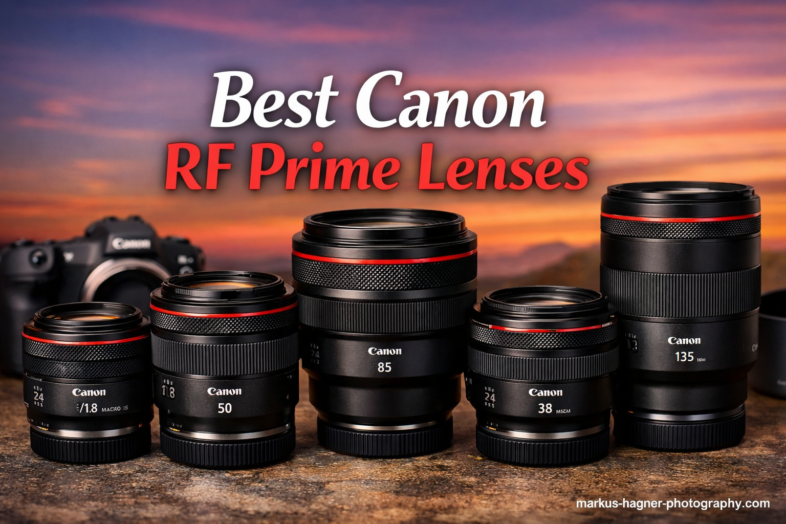 Best Canon RF Prime Lenses