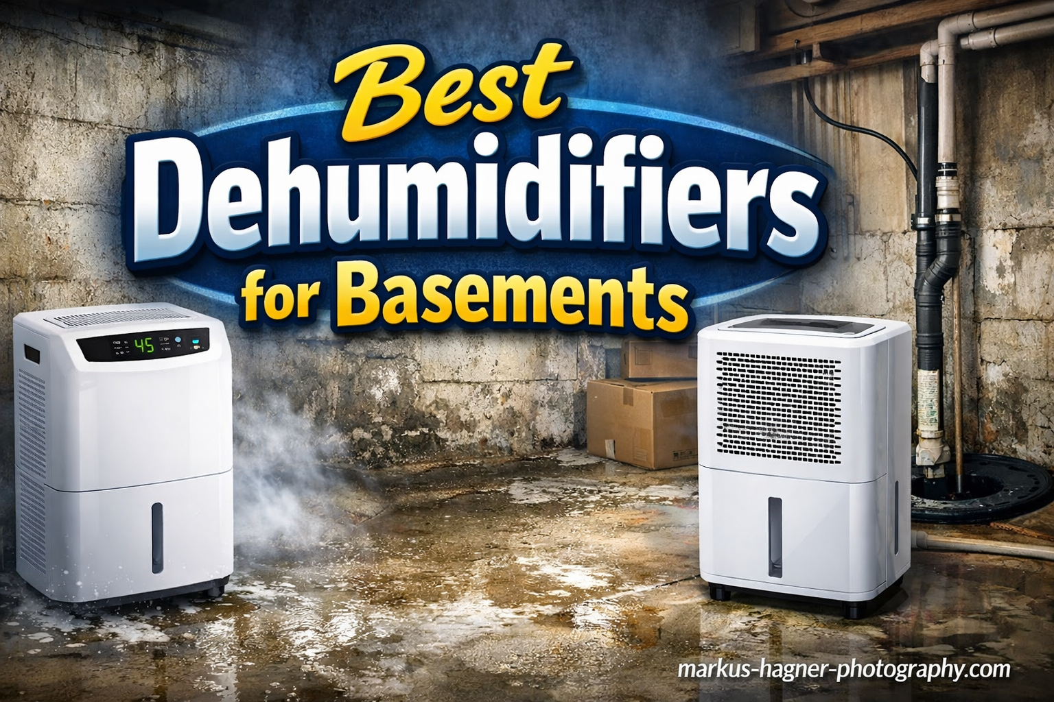 Best Dehumidifiers for Basements