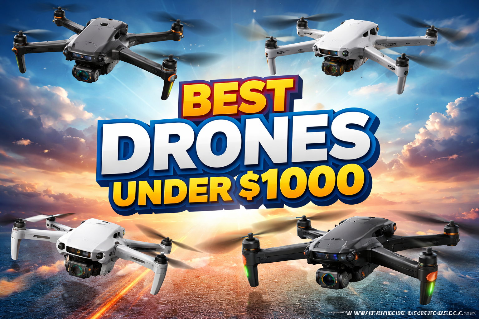 Best Drones Under $1000