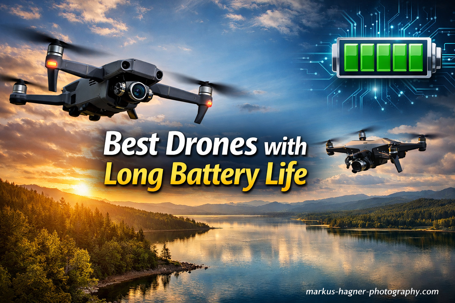 Best Drones with Long Battery Life