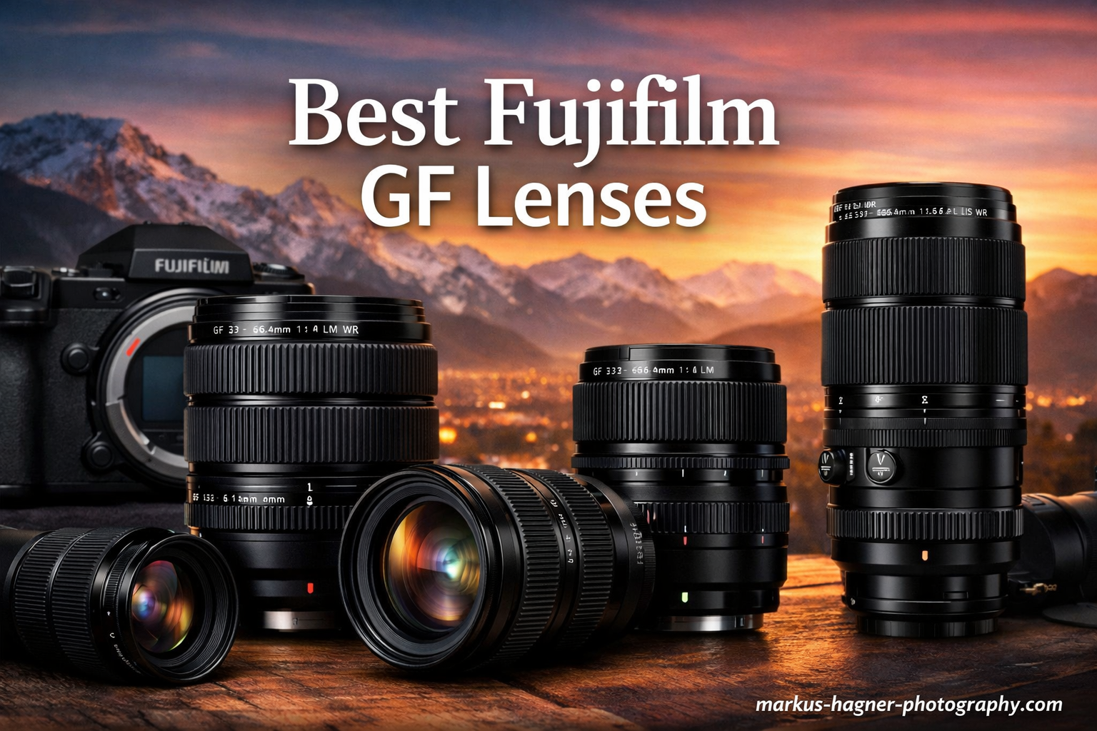 Best Fujifilm GF Lenses