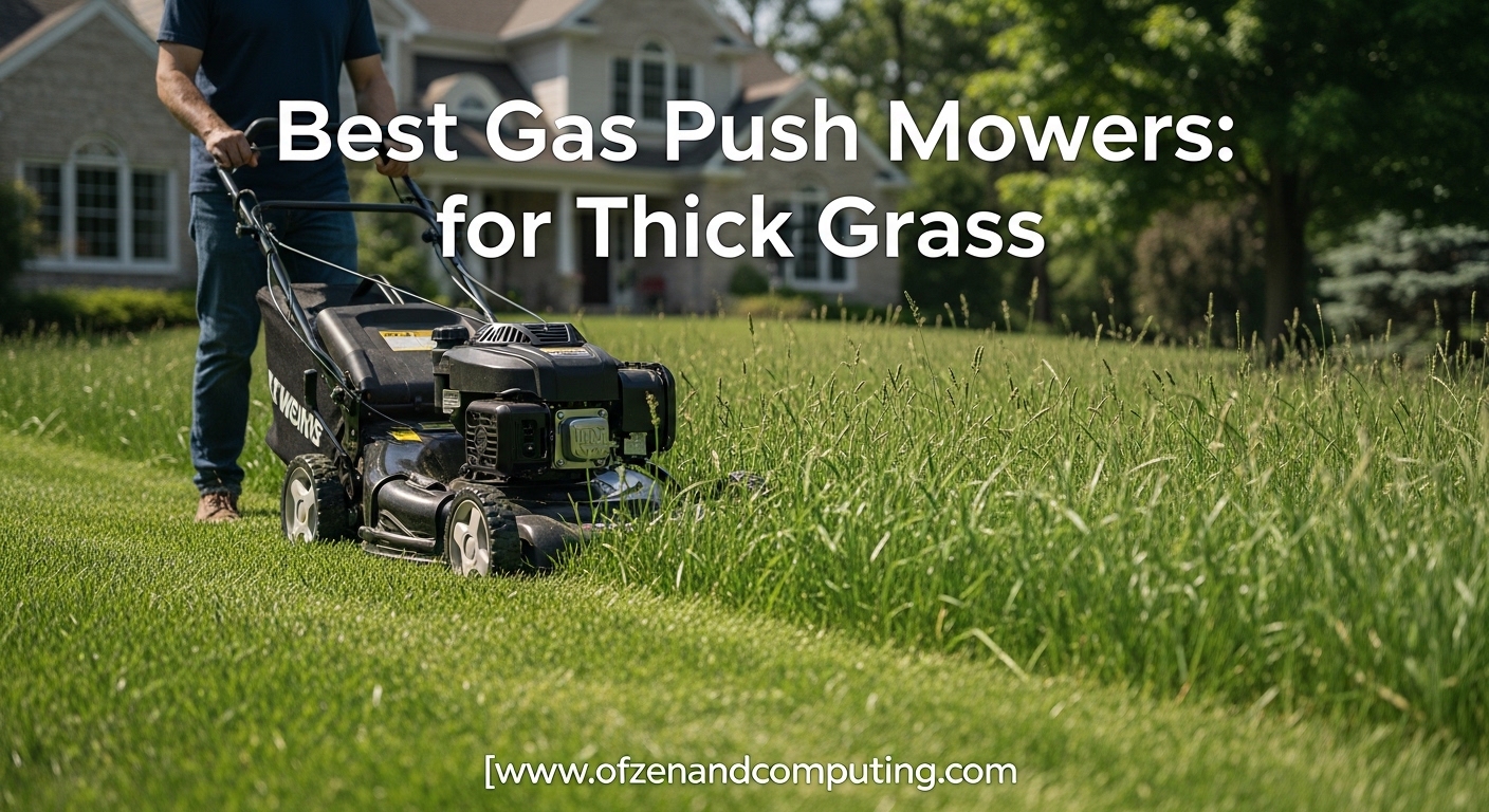 Best Gas Push Mowers for Thick Grass