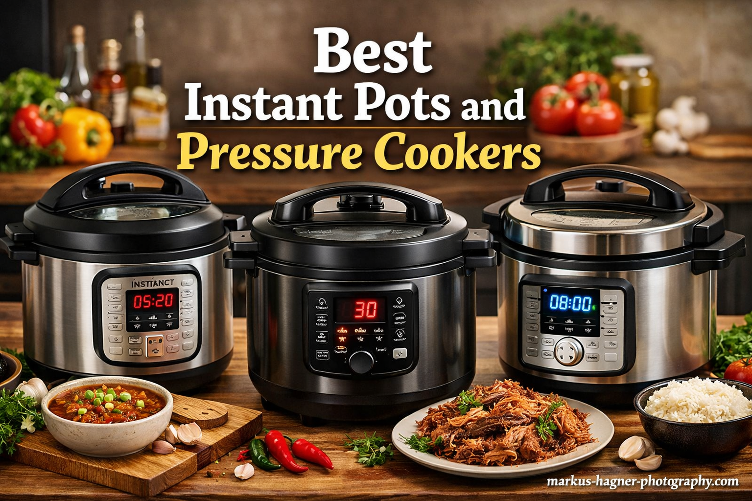 Best Instant Pots and Pressure Cookers