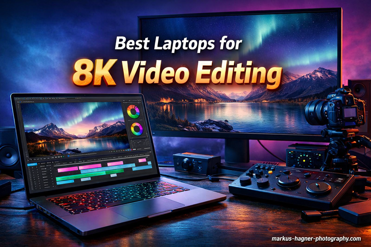 Best Laptops for 8K Video Editing