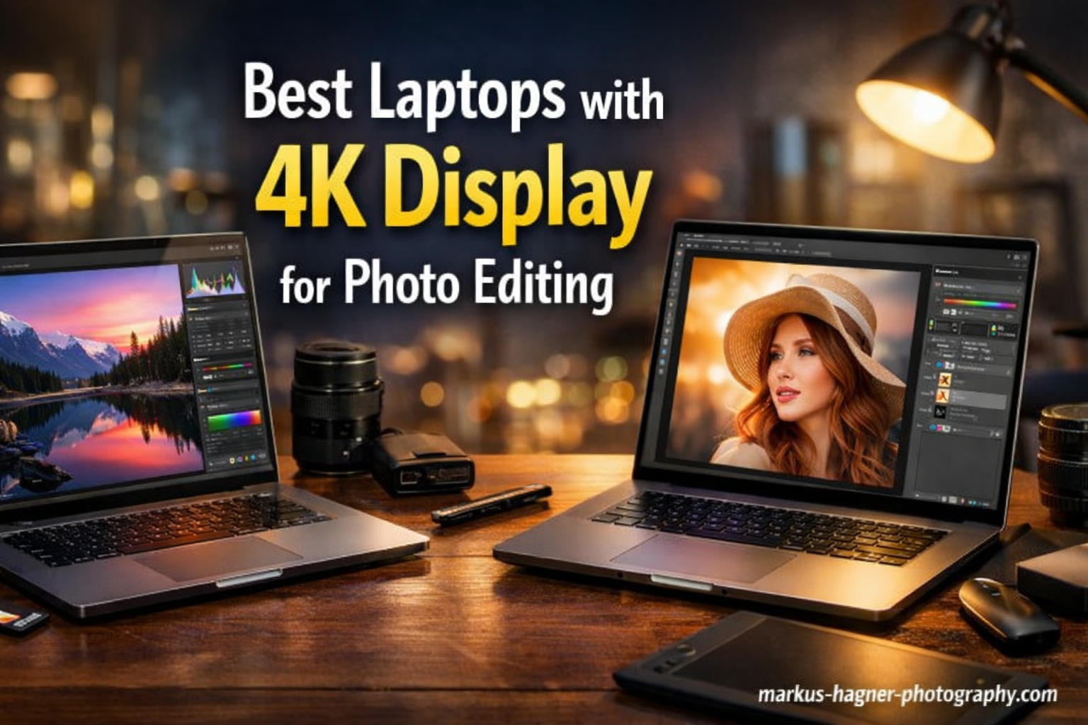 Best Laptops with 4K Display for Photo Editing