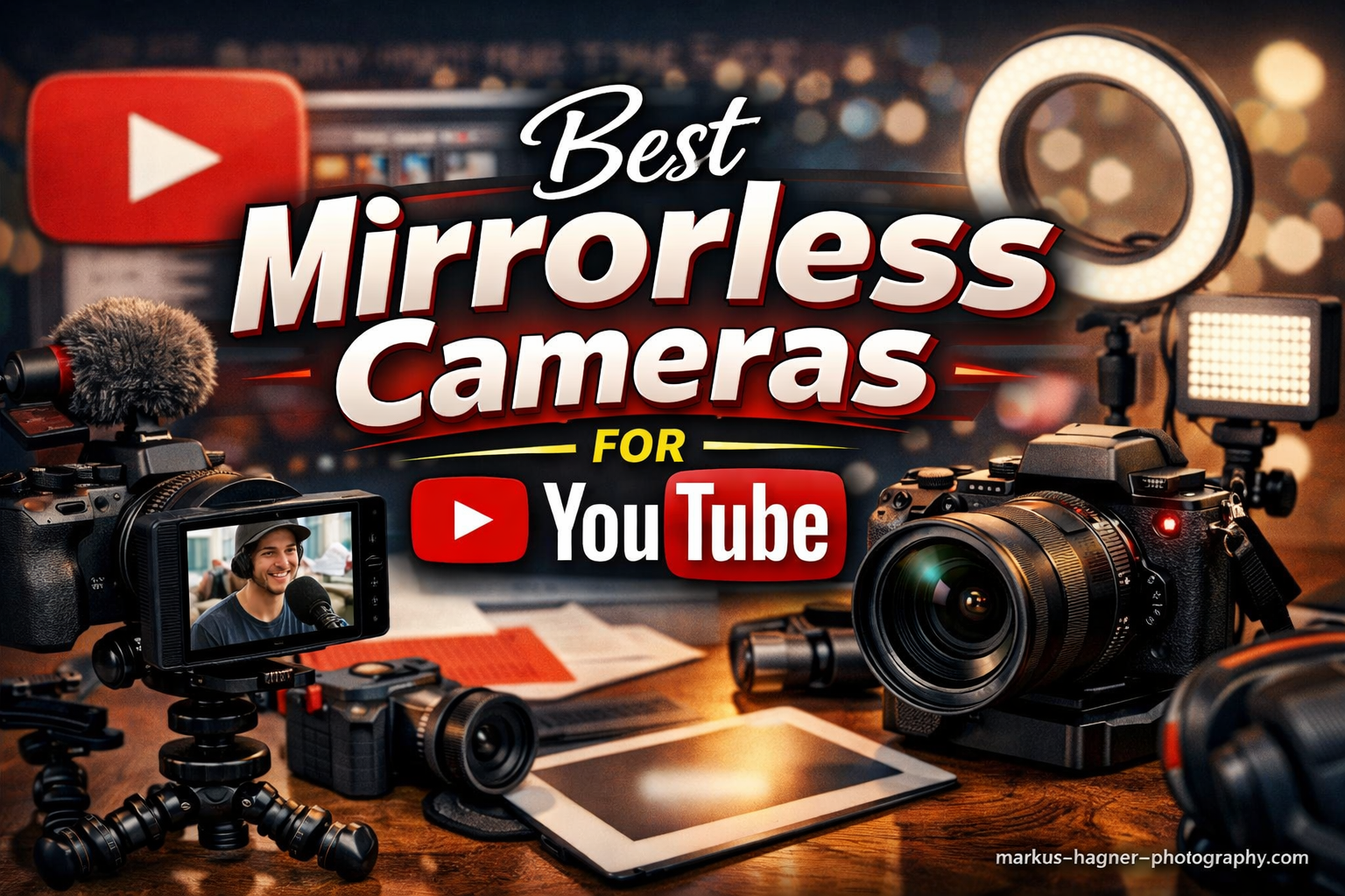 Best Mirrorless Cameras for YouTube