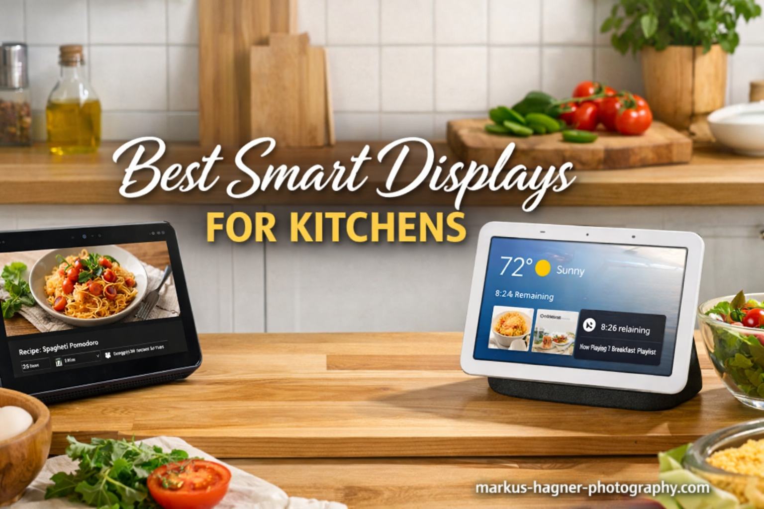 Best Smart Displays for Kitchens