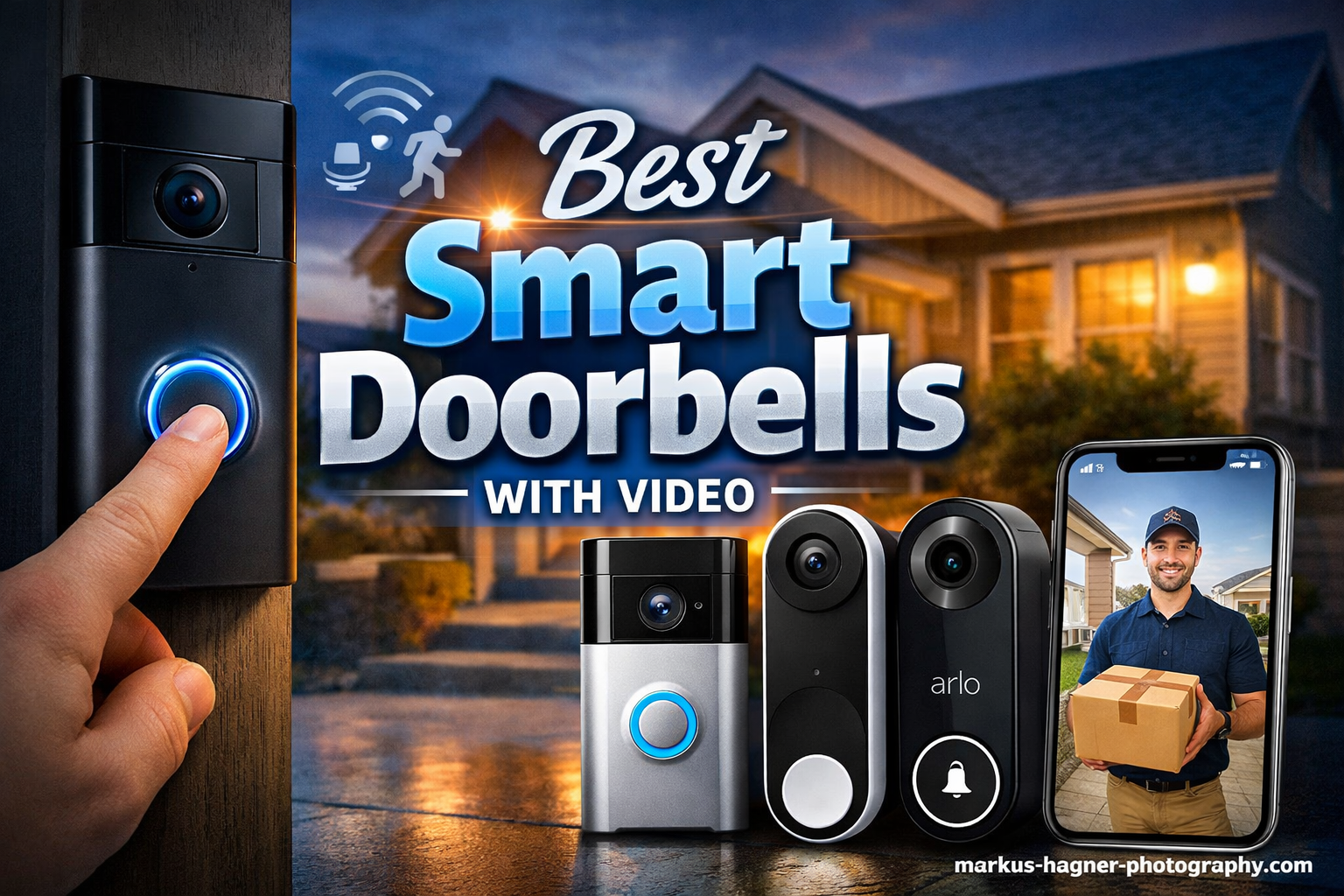 best smart doorbell with video