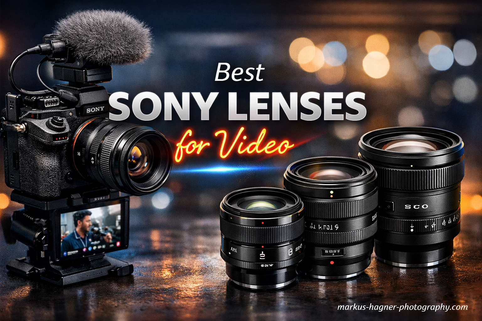 Best Sony Lenses for Portraits