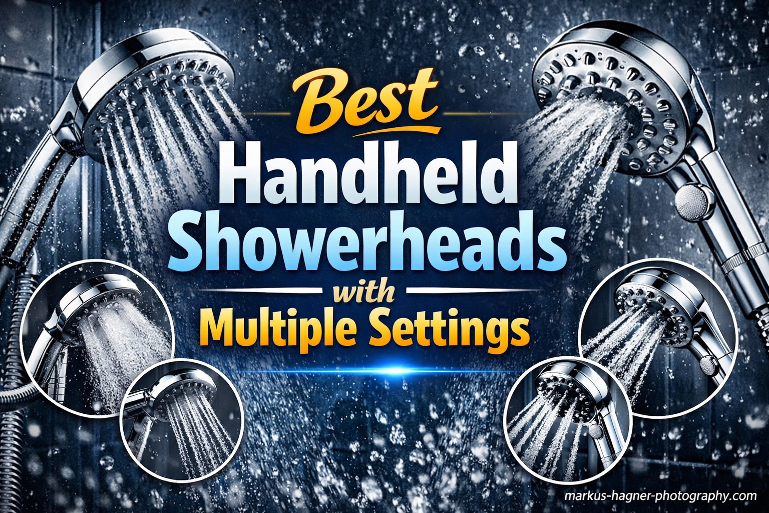 best handheld showerhead with multiple settings