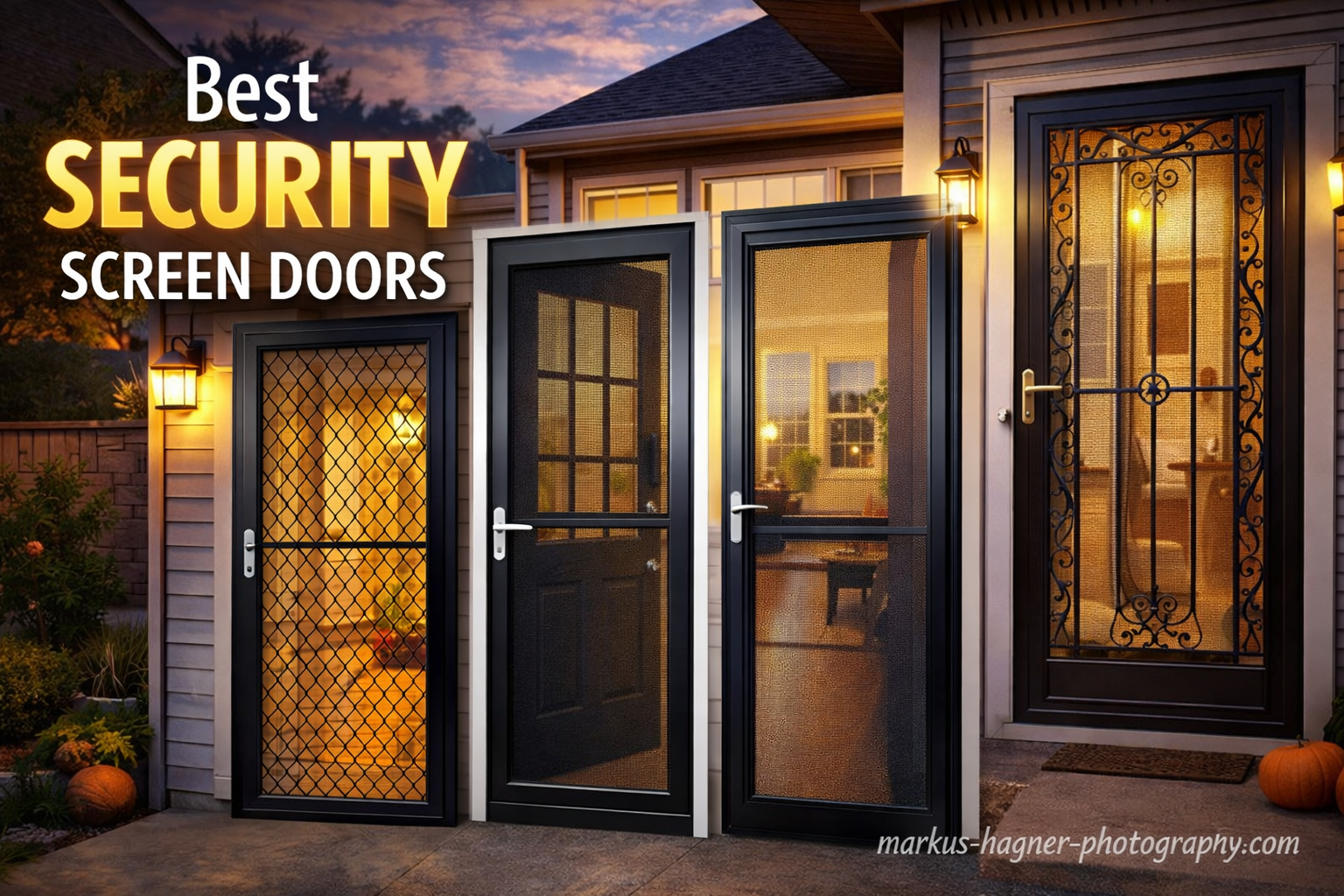 12 Best Security Screen Doors
