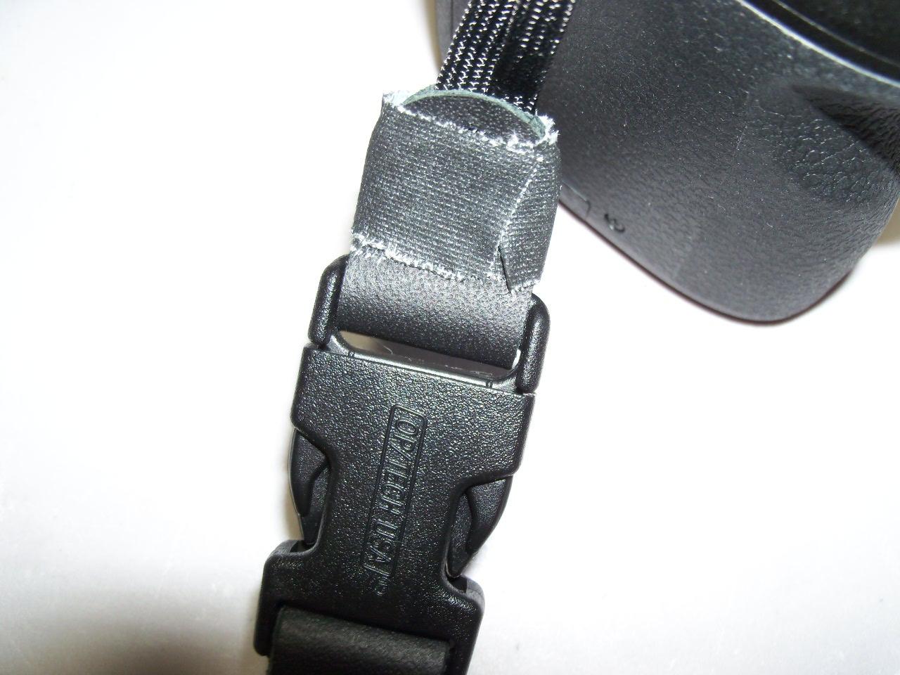 OP/TECH USA SLR Camera Wrist Strap - Neoprene Quick Release Strap for DSLR, Mirrorless & Film Cameras - Thin Vintage-Style Camera Holder Accessory - (Black) - Made in USA customer photo 1