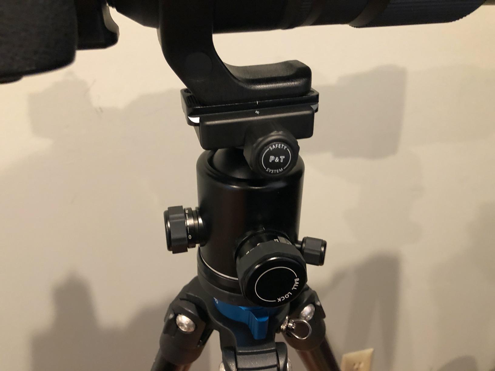 Benro Professional Ball Head for Tripods with High-Precision Control, Smooth 360 Panning, Secure Quick-Release Clamp, Heavy-Duty Stability for Photo & Video Creators (B1) customer photo 2