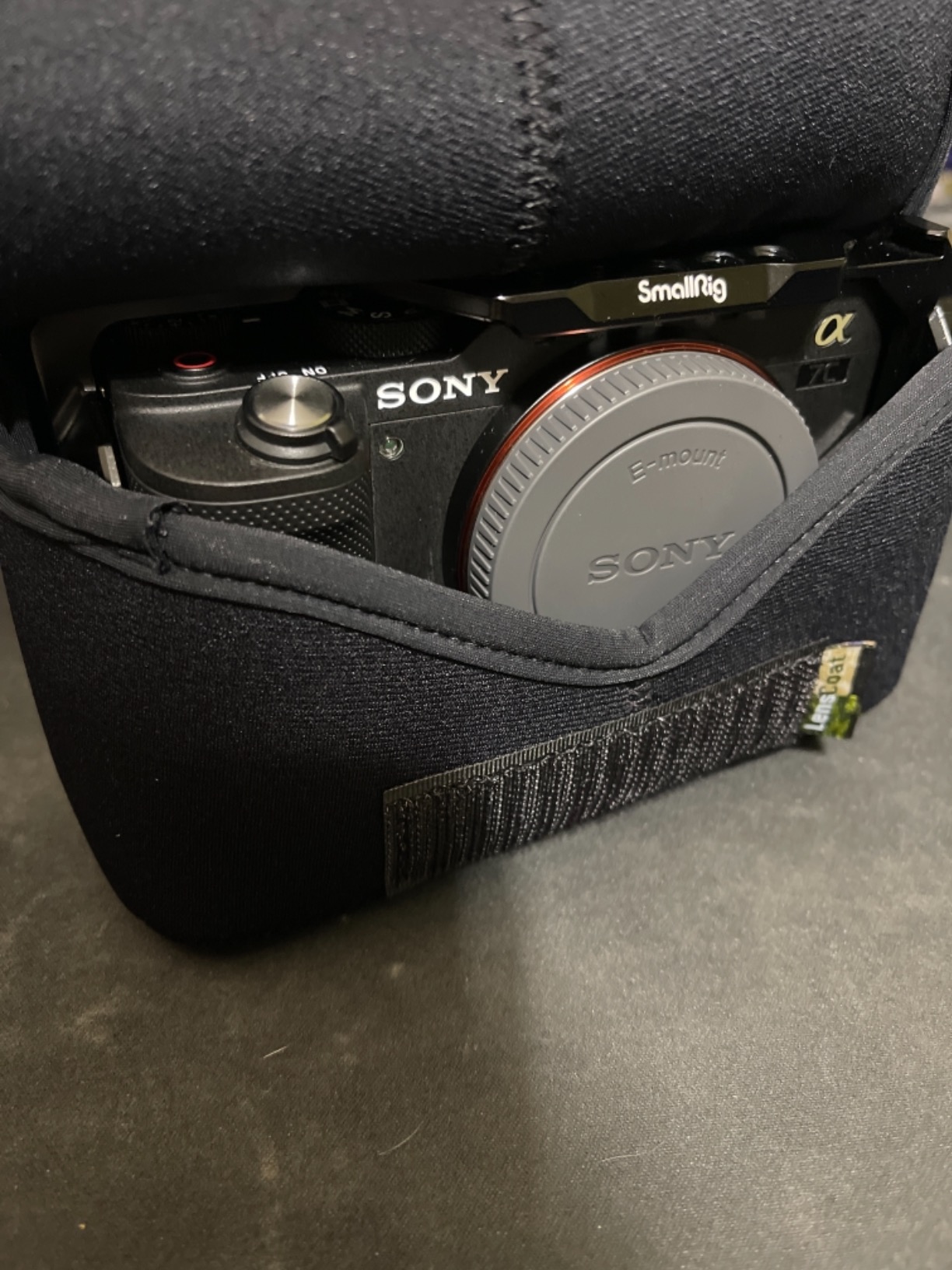 LensCoat BodyBag neoprene protection camera body bag case (Black) customer photo 1