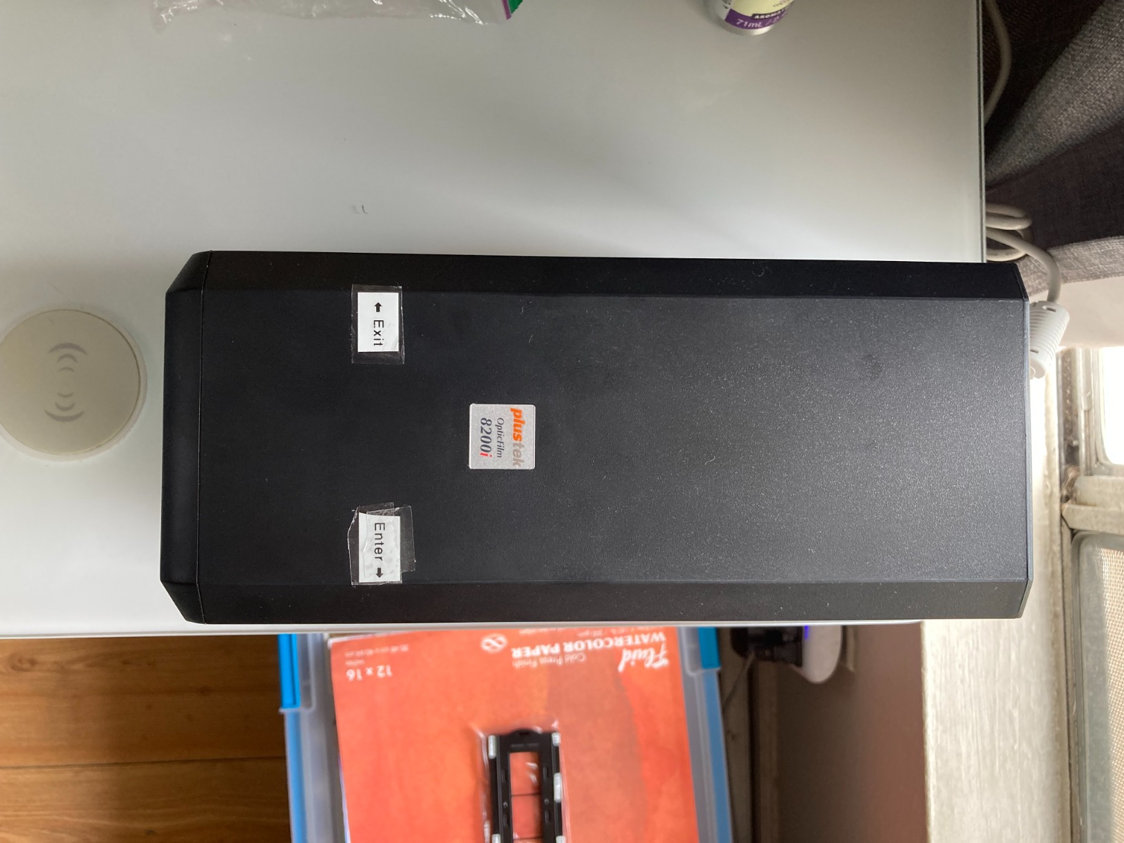 Plustek OpticFilm 8200i AI - 35mm Film & Slides Scanner. IT 8 Calibration Target + SilverFast Ai Studio 9, 7200 dpi Resolution 64Bit HDRi, Mac/PC customer photo 2