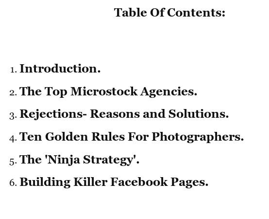 Microstock Magic: How To Sell Your Photos Online (A Beginner's Guide) customer photo 1