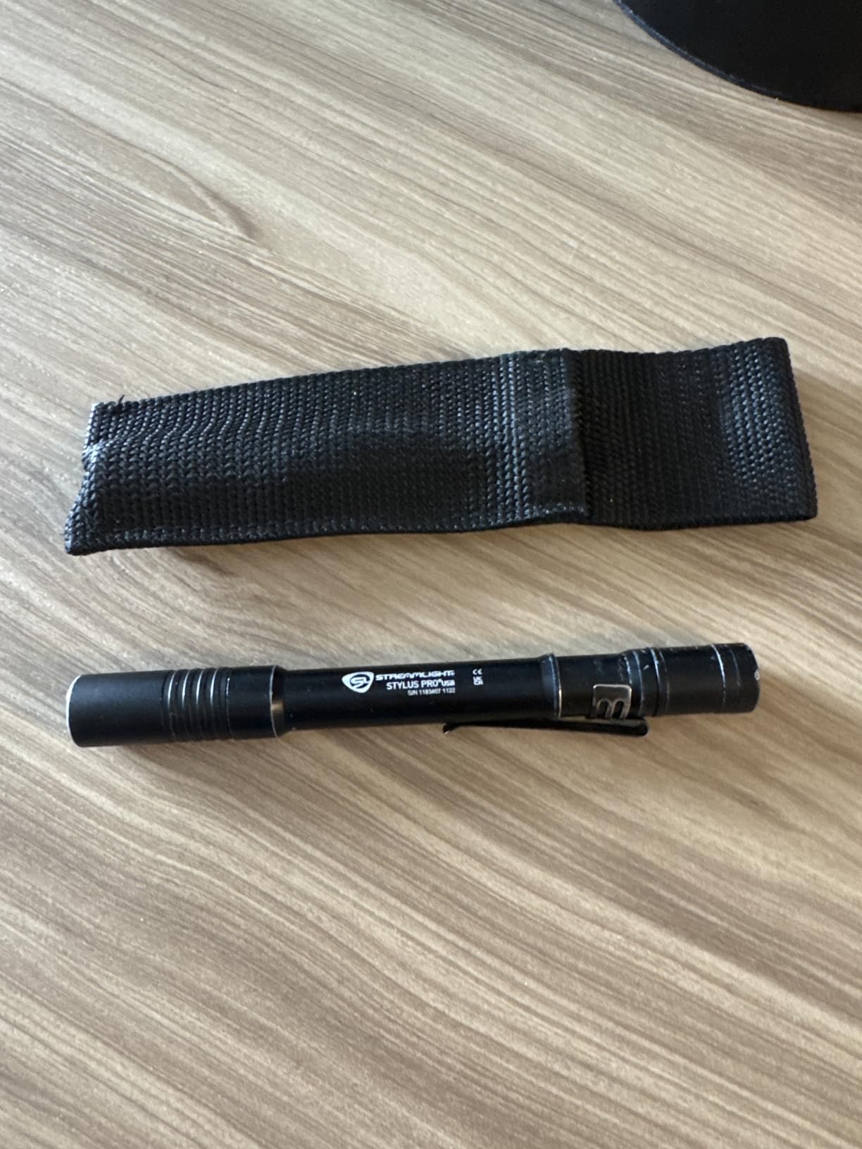 Streamlight 66134 Stylus Pro USB 350-Lumen Rechargeable White LED Pen Light for Inspectors, Law Enforcement, and Everyday Use with USB Cable, and Nylon Holster, Black customer photo 1