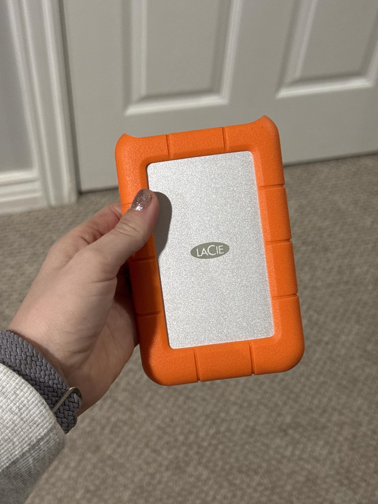LaCie Rugged Mini USB 3.0 / USB 2.0 External Hard Drive (9000298) customer photo 2