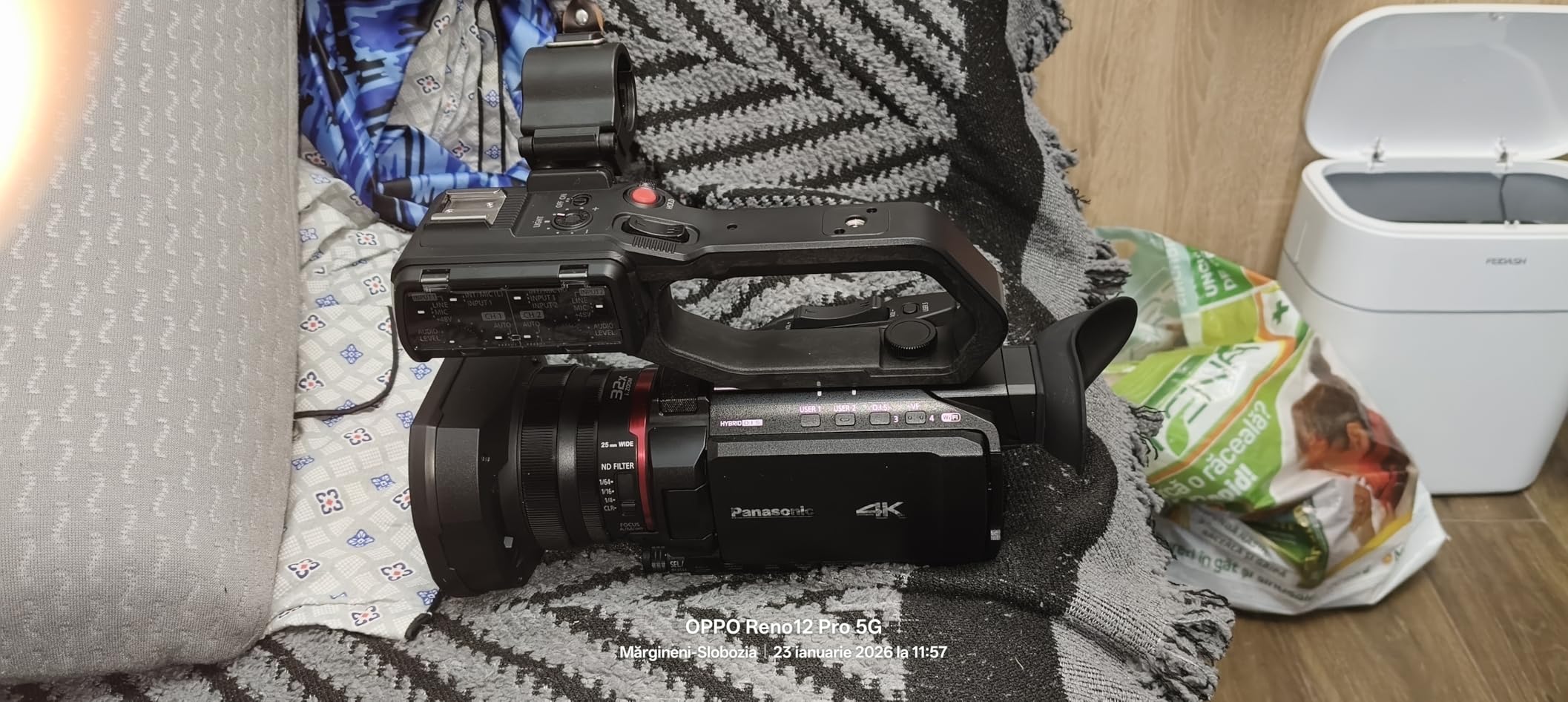 Panasonic HC-X1200 4K Camcorder Wide Angle Telephoto Lens with 24X Zoom Hybrid O.I.S. customer photo 1