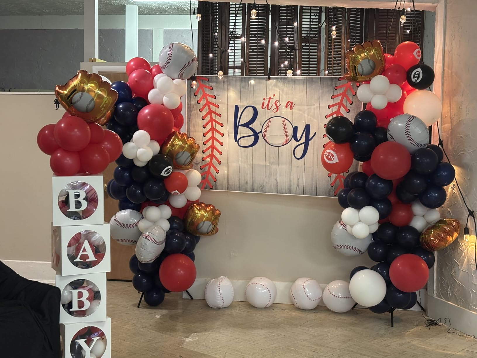 EMART Backdrop Stand 10x7ft(WxH) Photo Studio Adjustable Background Stand Support kit with 2 Crossbars, 8 Clamps, 2 Sandbags and Carry Bag for Parties, Events Decoration, Wedding, Photography customer photo 1