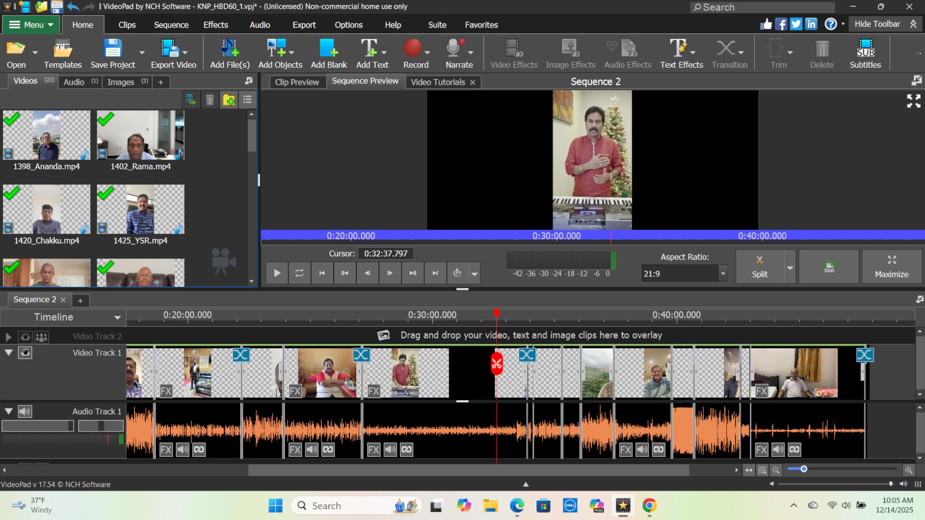 VideoPad Video Editor - Create Professional Videos with Transitions and Effects [Download] customer photo 1