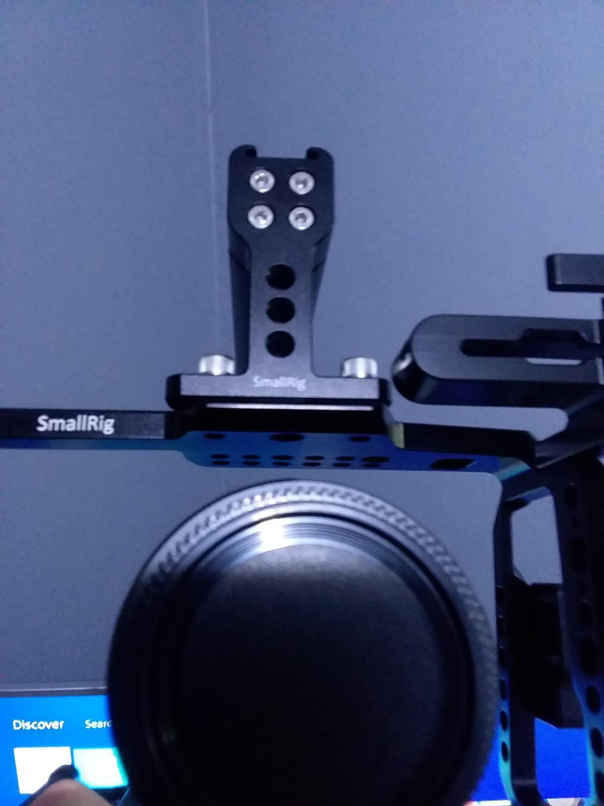 SmallRig Camera Top Handle Grip, DSLR Cage Handle with Cold Shoe Mount for Camera Rig - 1638 customer photo 1