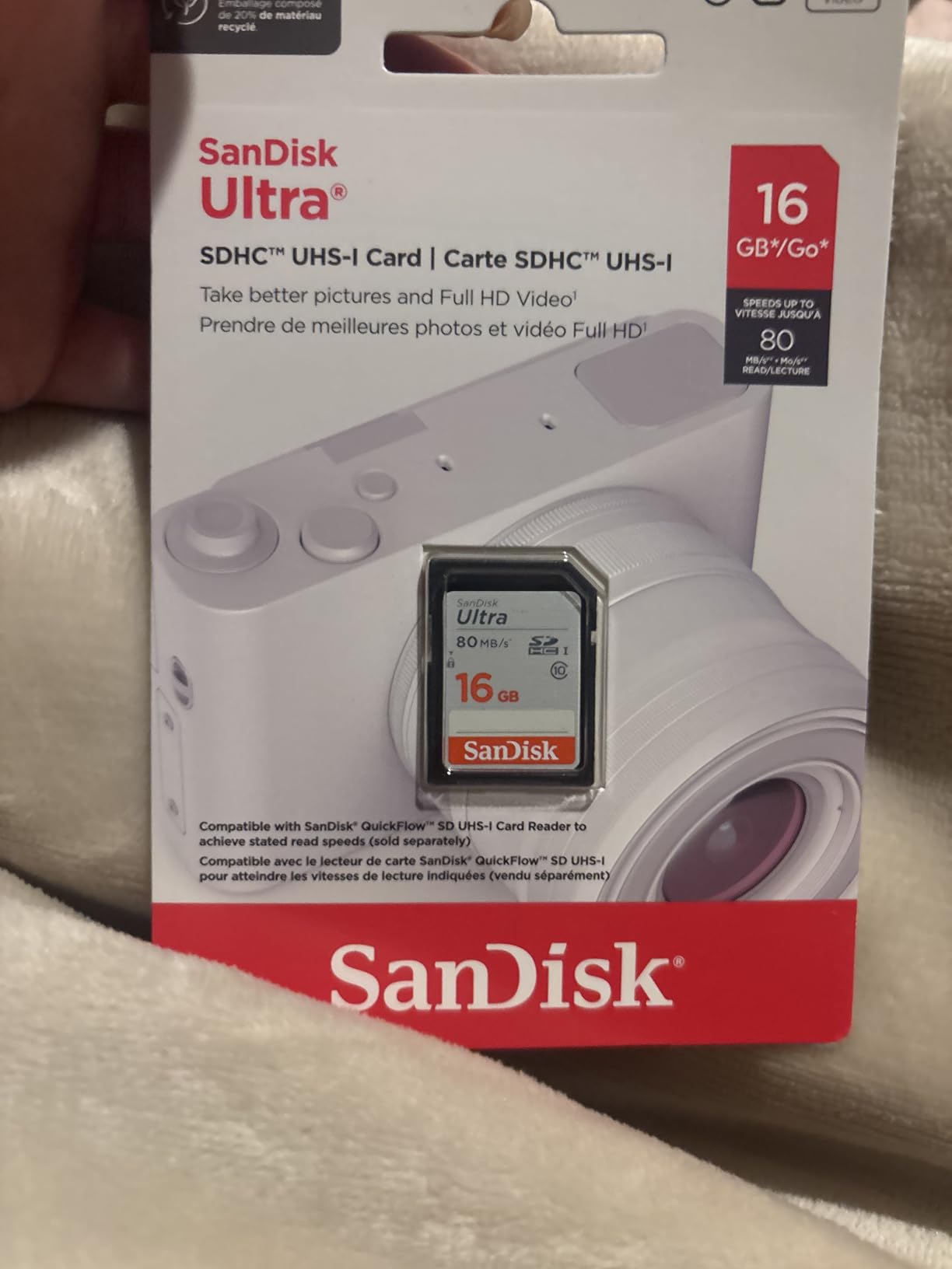 SanDisk Ultra 64GB Class 10 SDXC UHS-I Memory Card up to 80MB/s customer photo 2