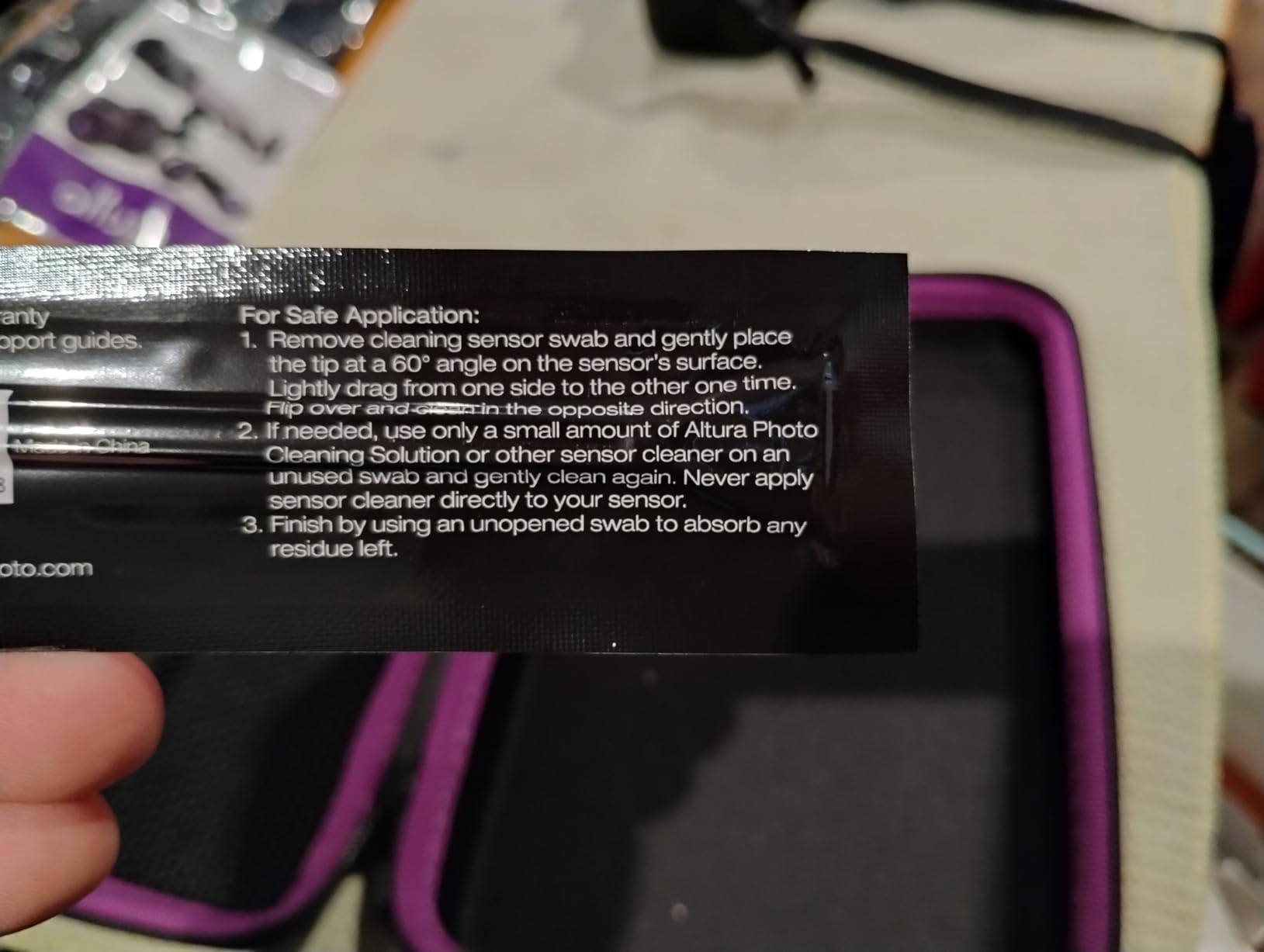 Altura Photo Professional Camera Cleaning Kit for APS-C DSLR & Mirrorless Cameras customer photo 2