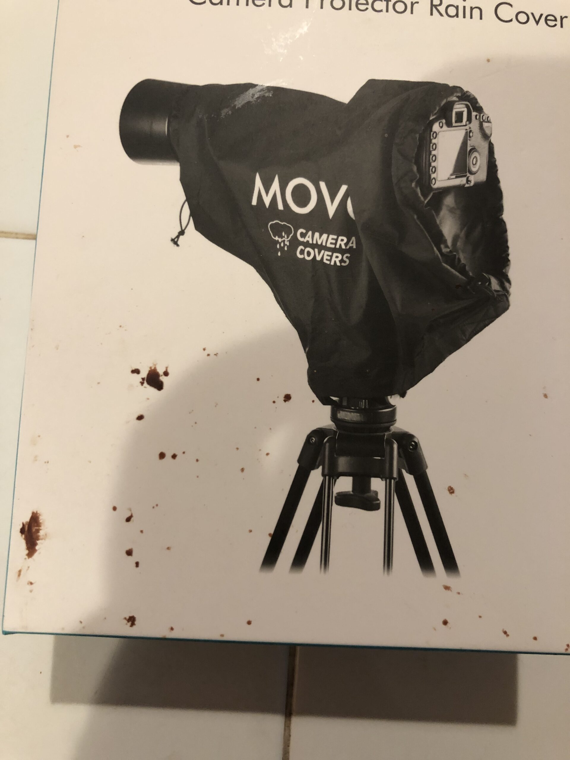 Movo CRC23 Storm Raincover Protector for DSLR Cameras, Lenses, Photographic Equipment (Medium Size: 23 x 14.5) customer photo 1