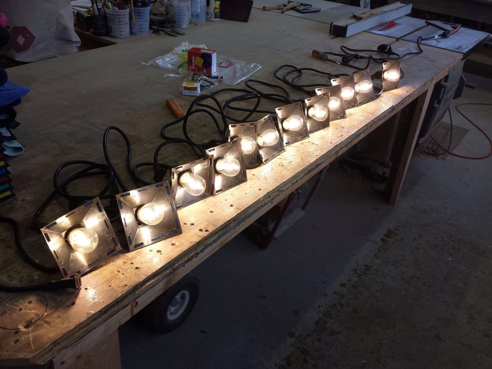 Brightech Ambience Pro Waterproof LED Outdoor String Lights, 48 Ft, Hanging, Dimmable Vintage Edison Bulbs, 15 Bulbs, 2W customer photo 2