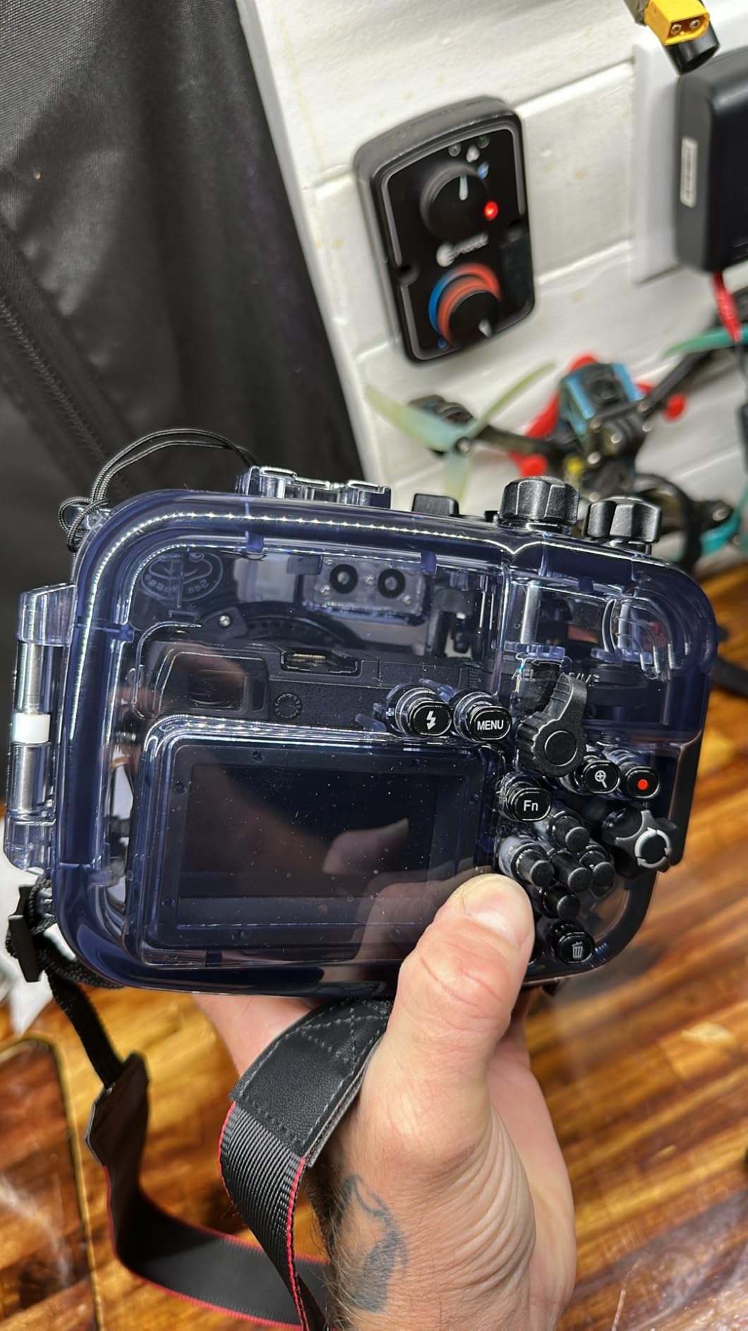 Seafrogs Waterproof Underwater Housing for Sony A6000 A6300 A6500 with 16-50mm Lens 40m/130ft Waterproof Case customer photo 1