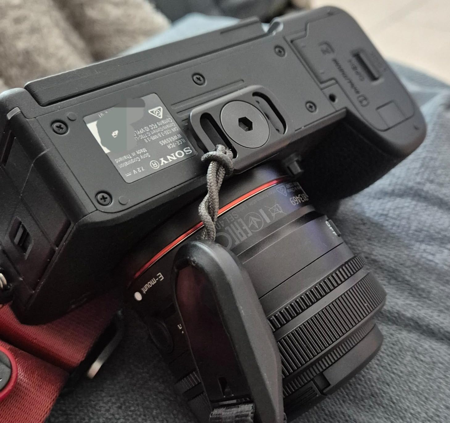 Anchor Mount, 2 Loops for Attaching Anchors or OEM Camera Straps, Rugged, Weatherproof Aluminum Construction, Ultra Secure, Screws into Any Standard Tripod Socket customer photo 2