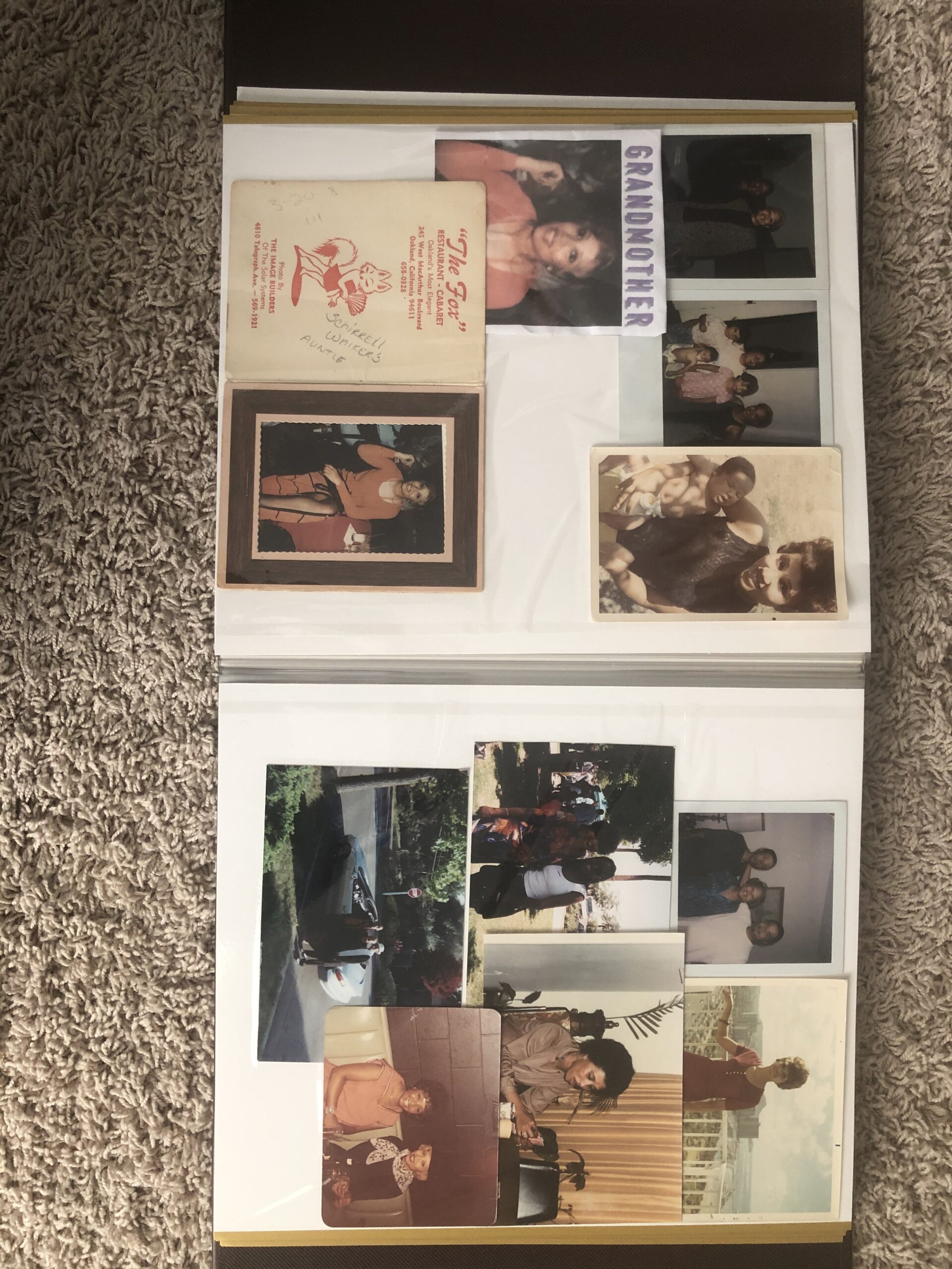 Self-Adhesive Photo Album, Dust-free, glue free and waterproof Scrapbook Album, Family album, Leather Cover, Hand Made DIY Albums Holds 3x5, 4x6, 5x7, 6x8, 8x10 photos customer photo 2