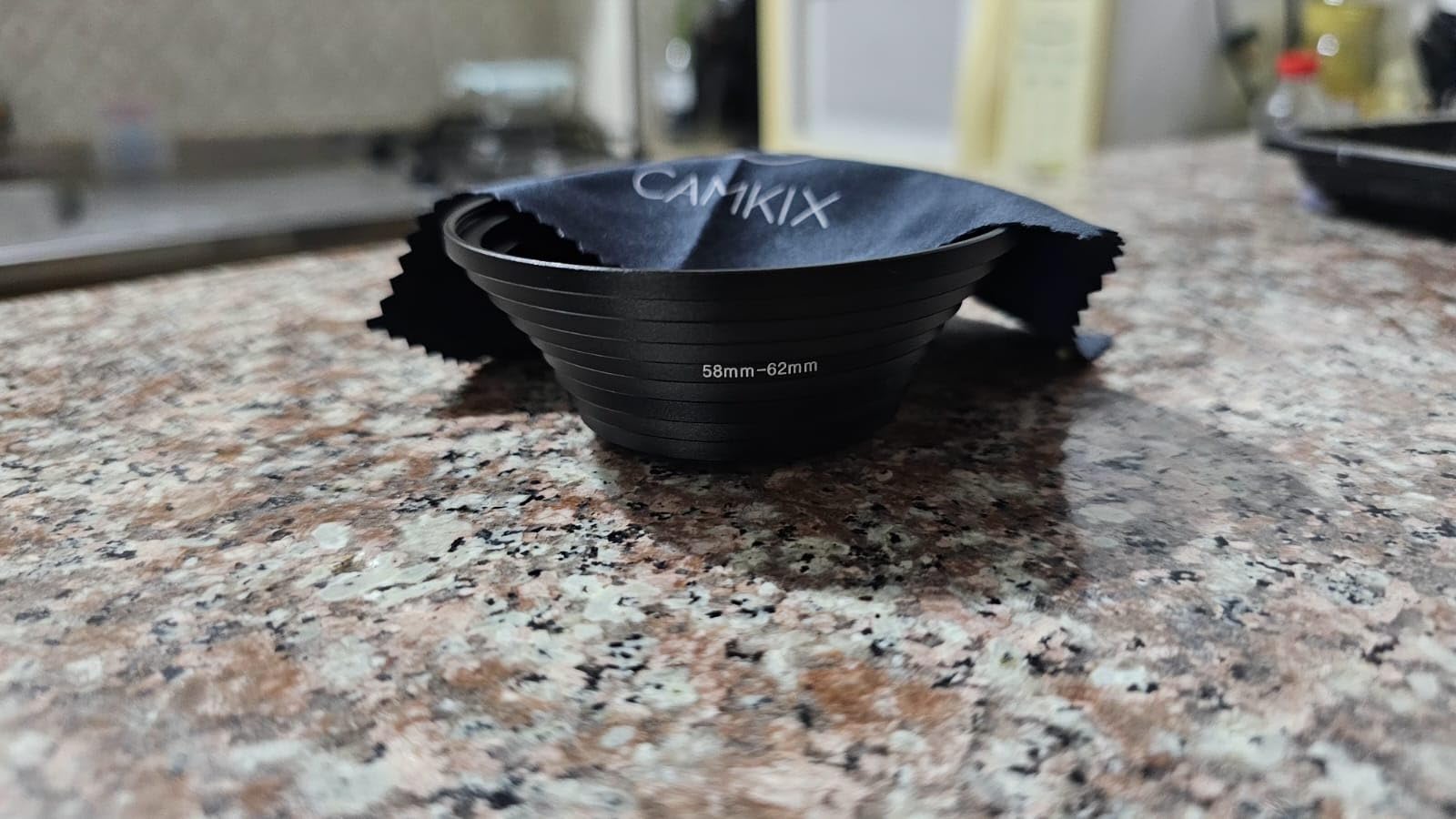 Step Up Lens Filter Adapter Rings - Set of 9 - Allows You to Fit Larger Size Lens Filters on a Lens with a Smaller Diameter - Sizes: 37-49, 49-52, 52-55, 55-58, 58-62, 62-67, 67-72, 72-77, 77-82 mm customer photo 1