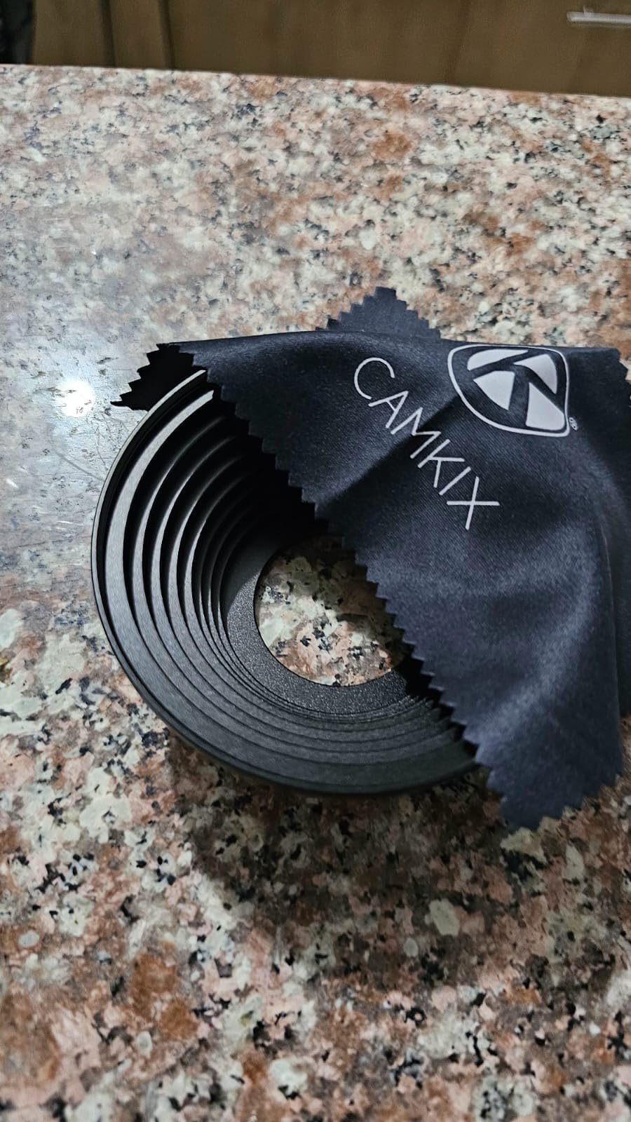 Step Up Lens Filter Adapter Rings - Set of 9 - Allows You to Fit Larger Size Lens Filters on a Lens with a Smaller Diameter - Sizes: 37-49, 49-52, 52-55, 55-58, 58-62, 62-67, 67-72, 72-77, 77-82 mm customer photo 2