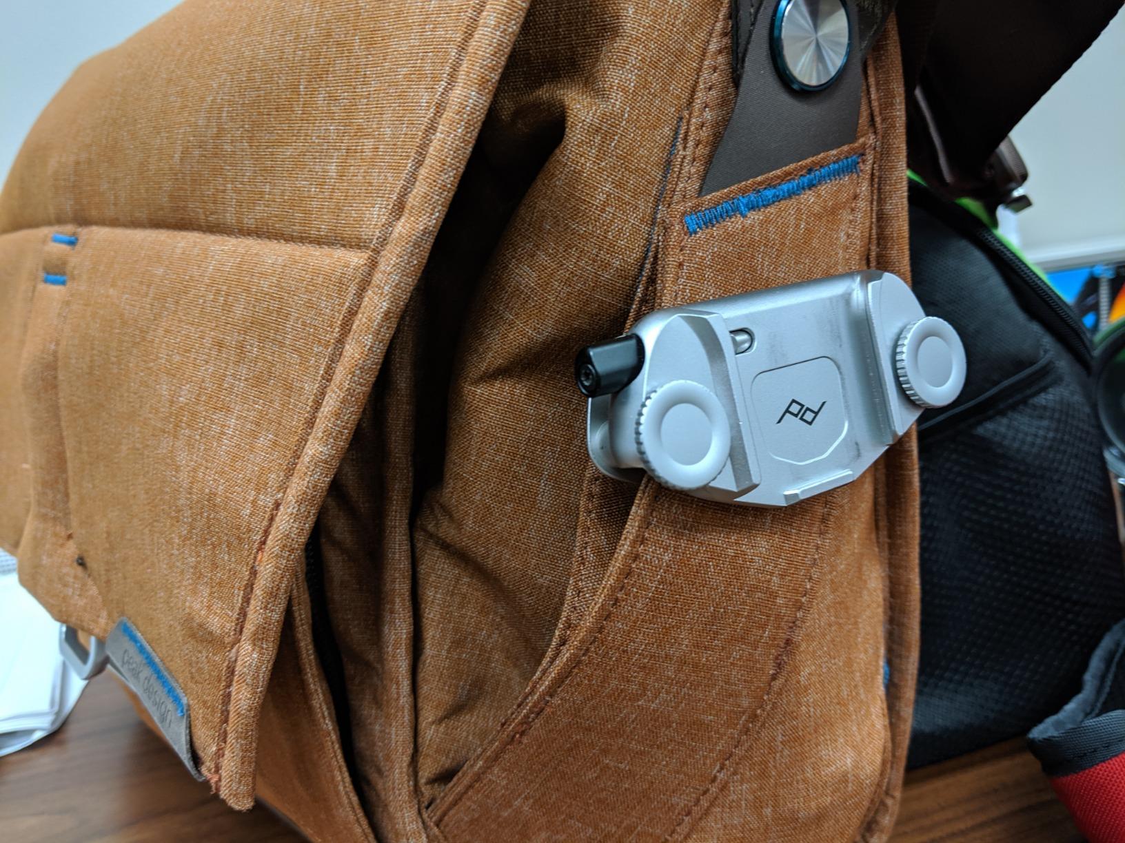 Capture Camera Clip V3 Solo, Silver Clip Only, Holds DSLR, Compact and Point and Shoot Bodies, Secure, Stable and Accessible, Attaches to Straps and Belts, Quick Release, 200 lb Capacity customer photo 1